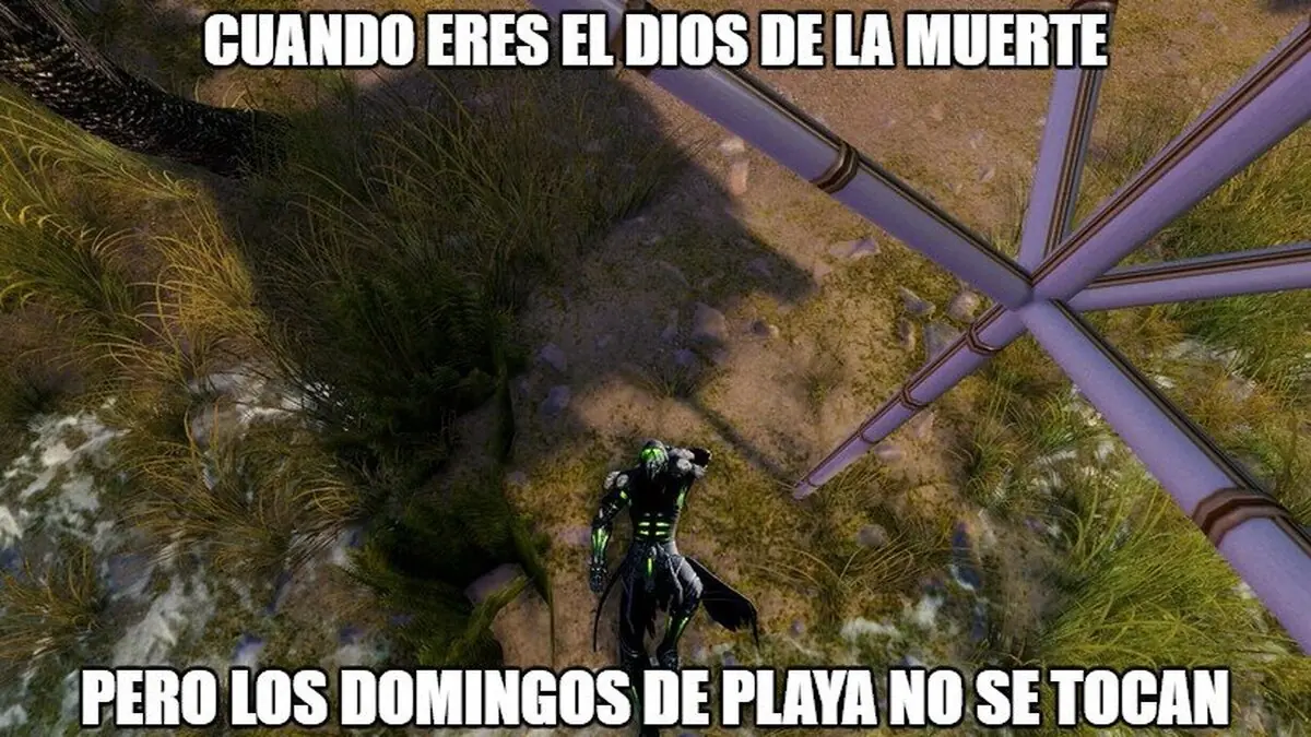 Cuando Grenth coje vacaciones, se olvida de la muerte