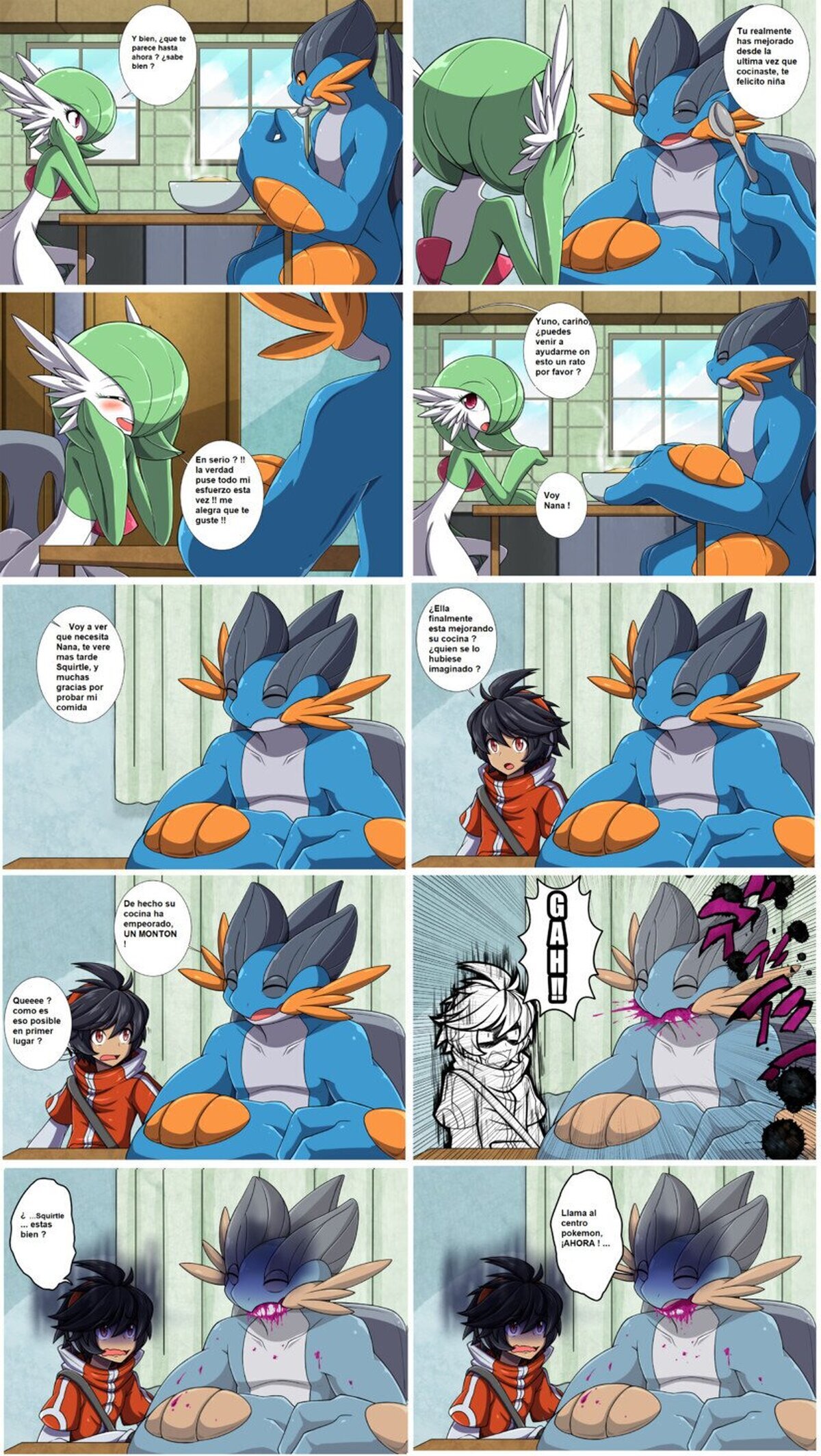 Y es por esto que los pokemons no deberian aprender a cocinar, por mgx0 