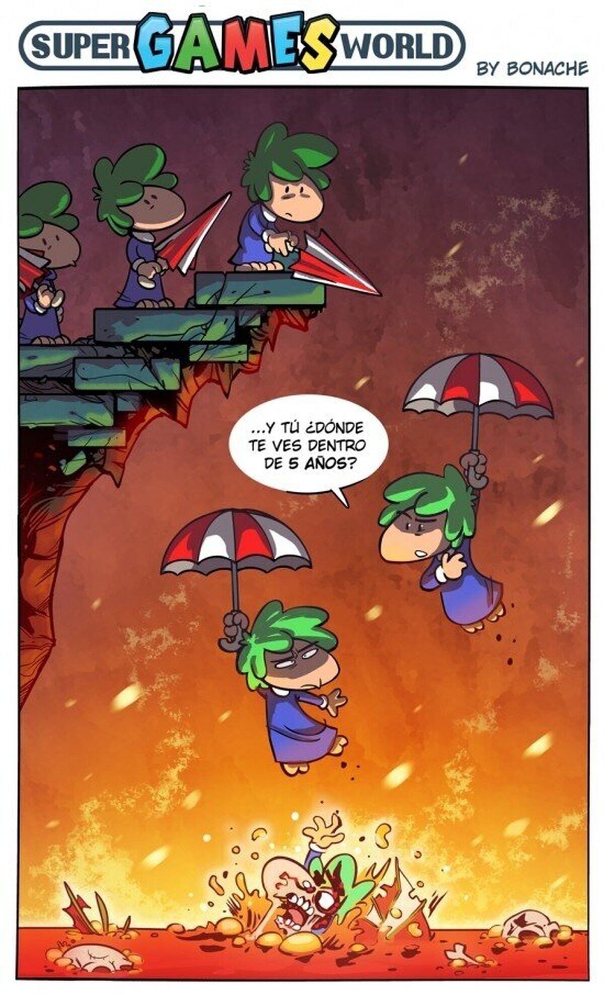 Simplemente Lemmings. Por Bonache