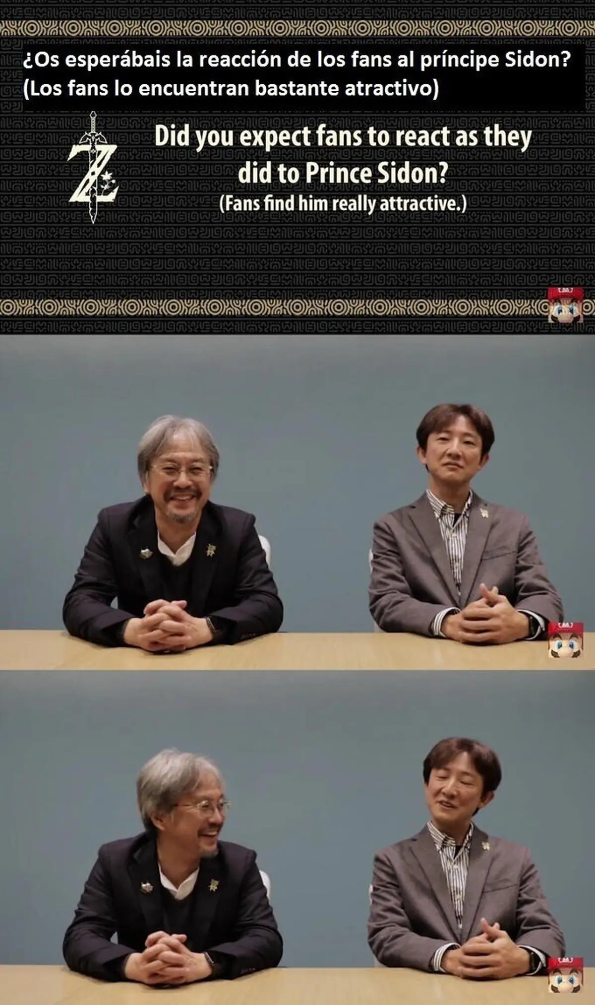 Todo va según lo planeado Sr. Aonuma