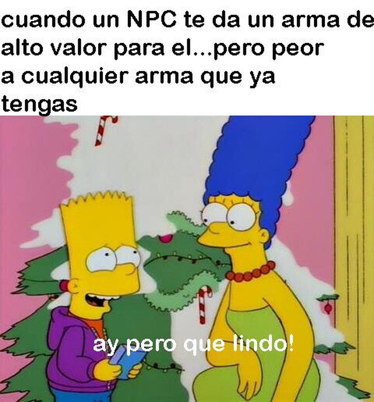 No te hubieras molestado...
