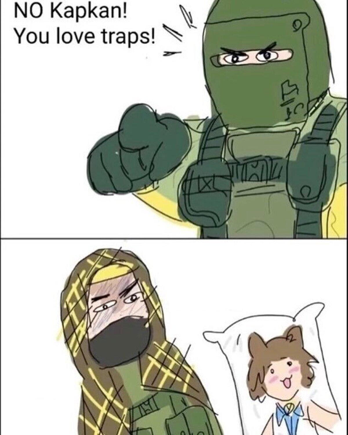 A Kapkan le encantan los traps