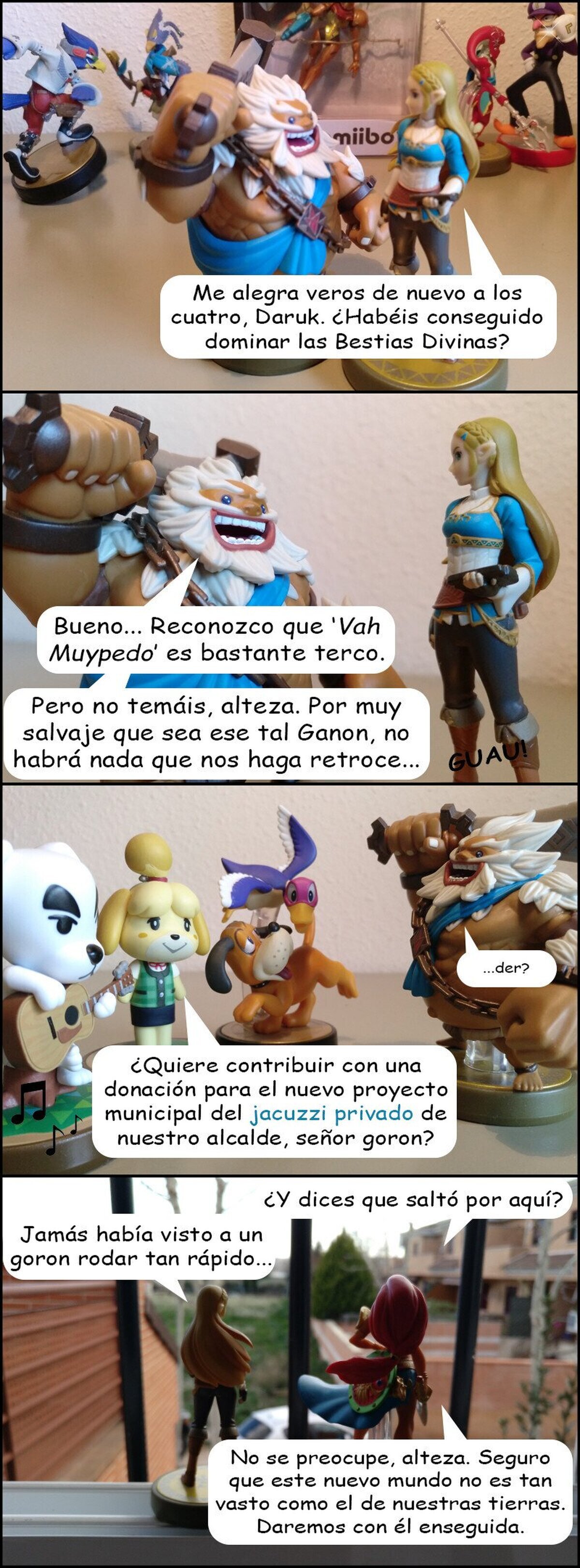 Los que jugaron los DLC de 'Breath of the Wild' entenderán...