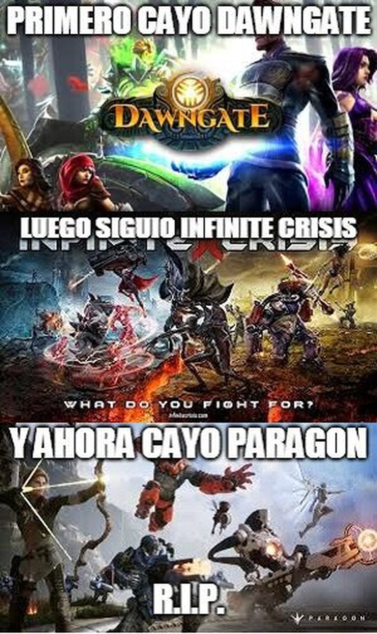 RIP paragon (2016-2018) ¿por qué grandes mobas tienen que caer?