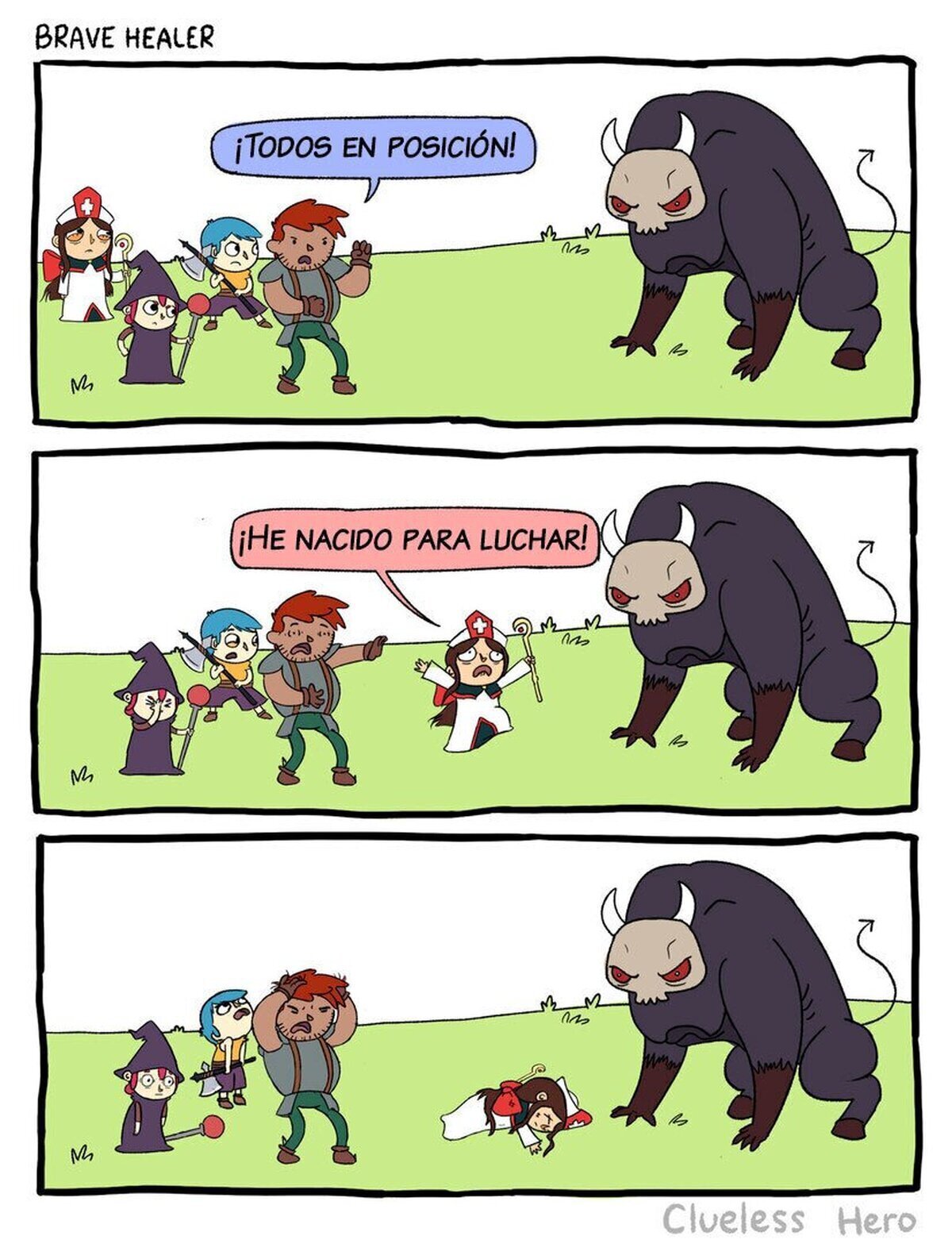 El curandero típico de JRPG que no acepta la realidad