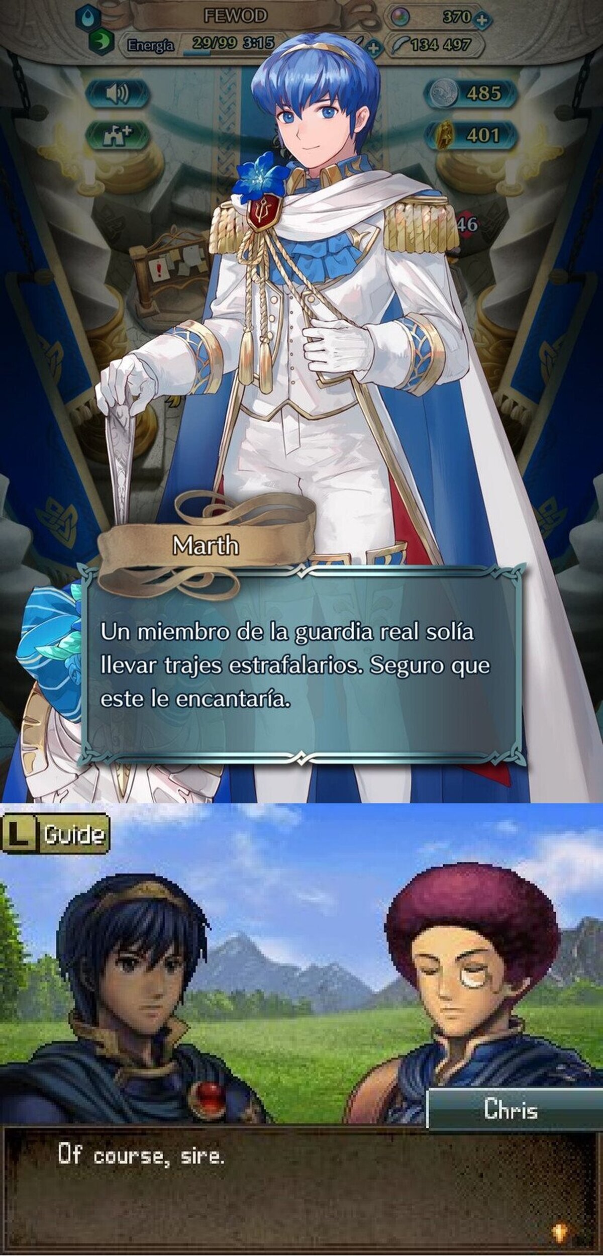 Me ayudaste a salvar el mundo, pero siempre te recordaré por lo ridículo que vestías