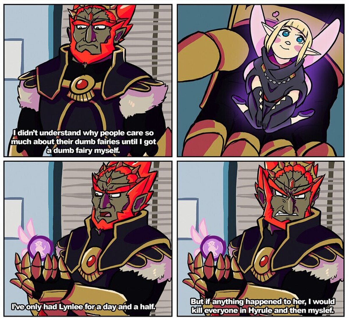 ¿Esto sale en hyrule warriors?