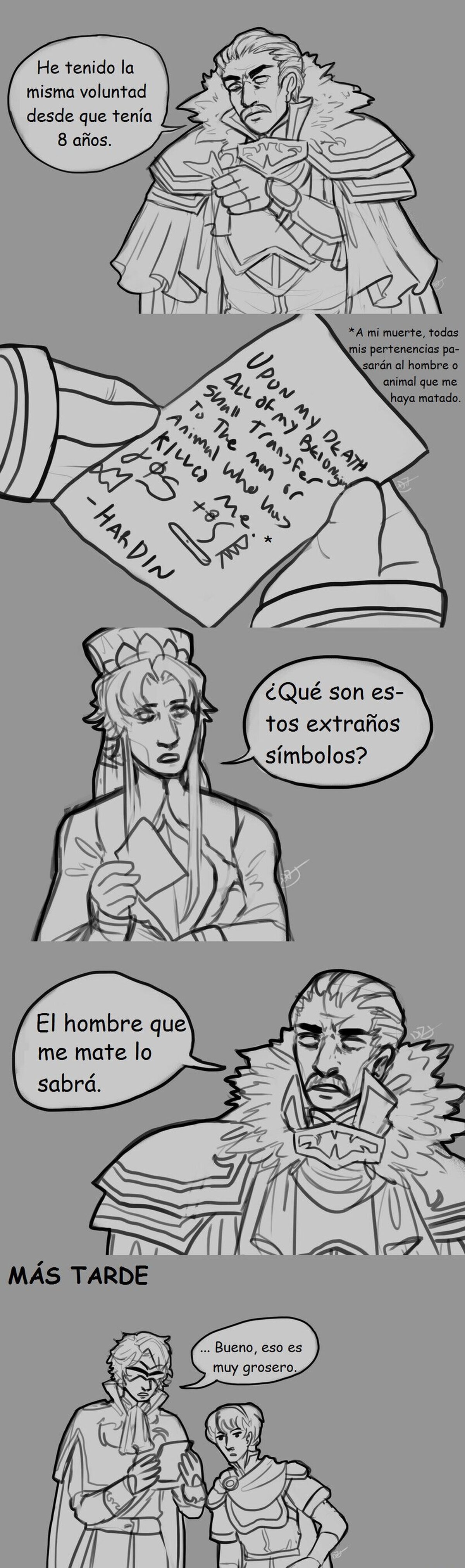 El último deseo de Hardin