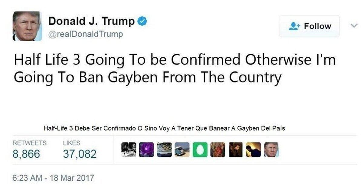 Una de las pocas cosas que dice Trump en la que sí tiene mi apoyo
