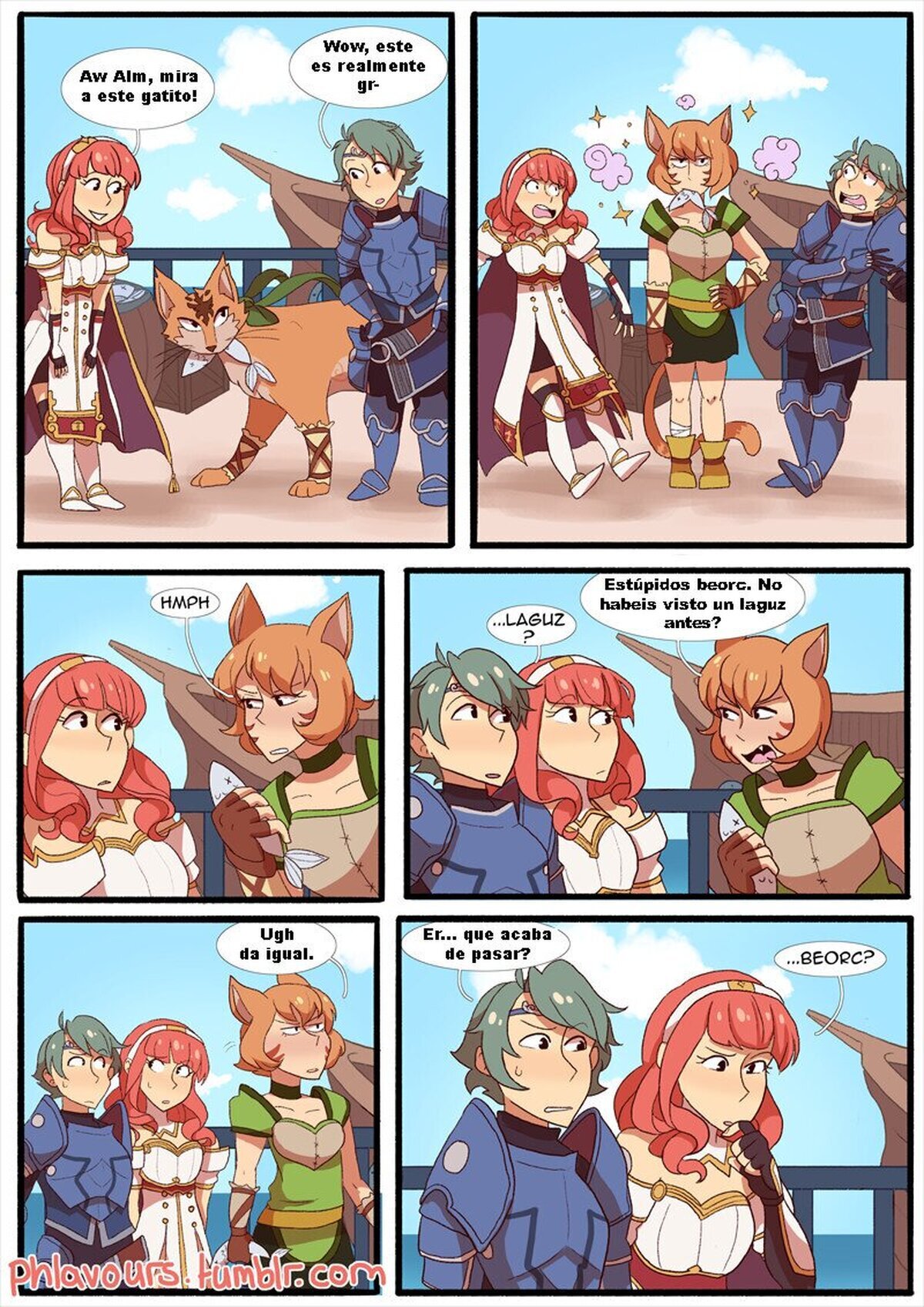 Me pregunto si estos 2 se habrán encontrado con Ranulf igual. Por phlavours