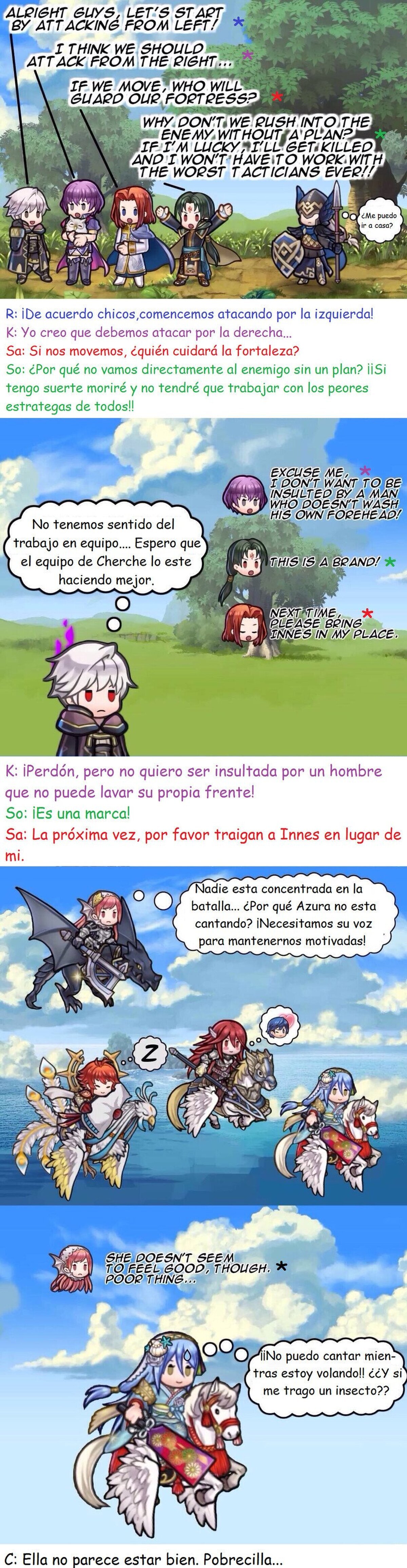 Para ser los estrategas, son bastante torpes