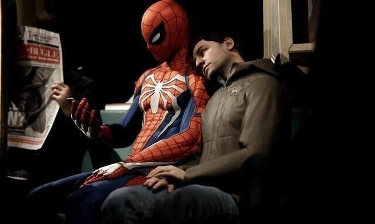 Ni Peter Parker se libra de los sobones del metro 