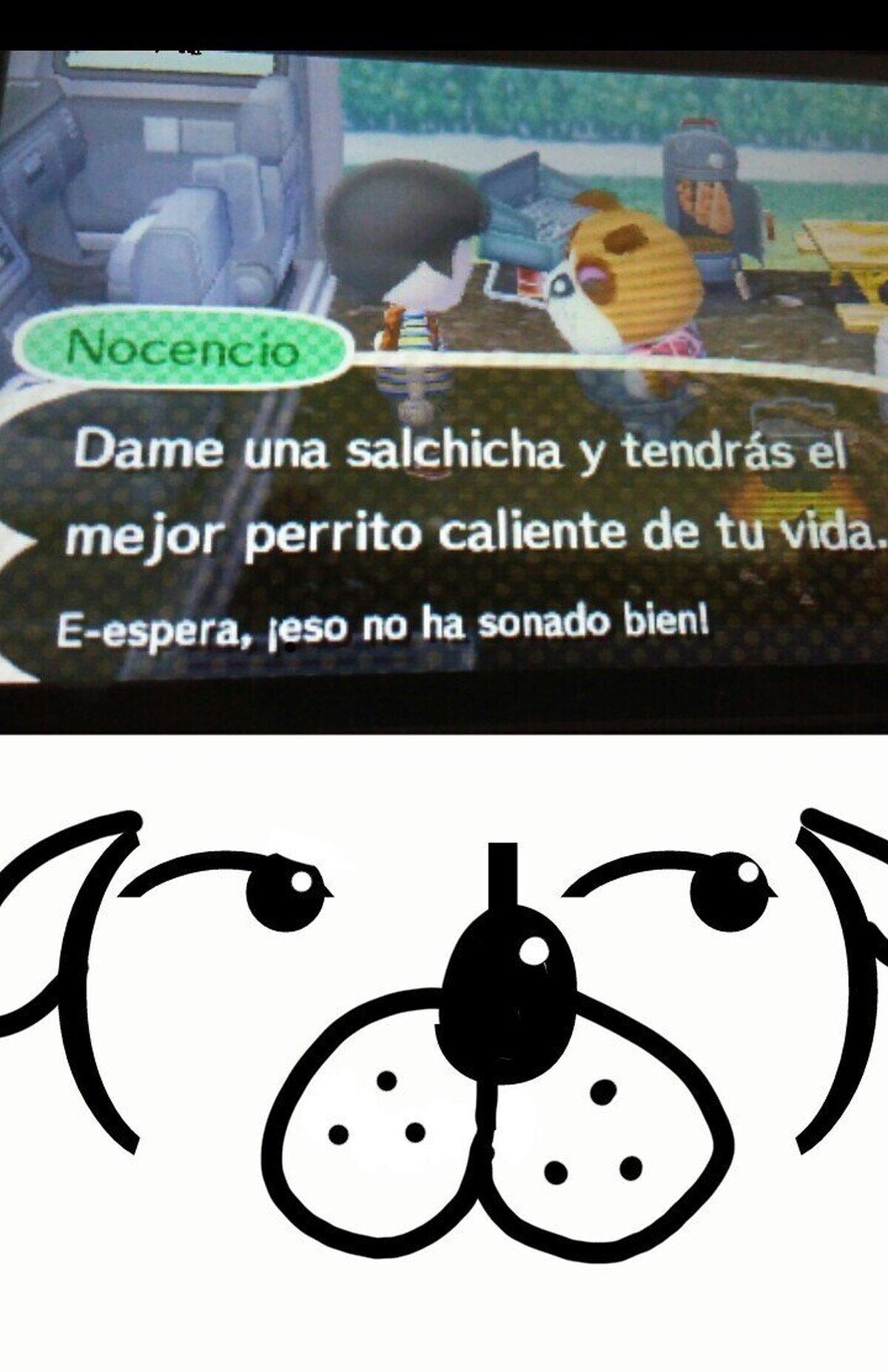 Este Nocencio es un loquillo...