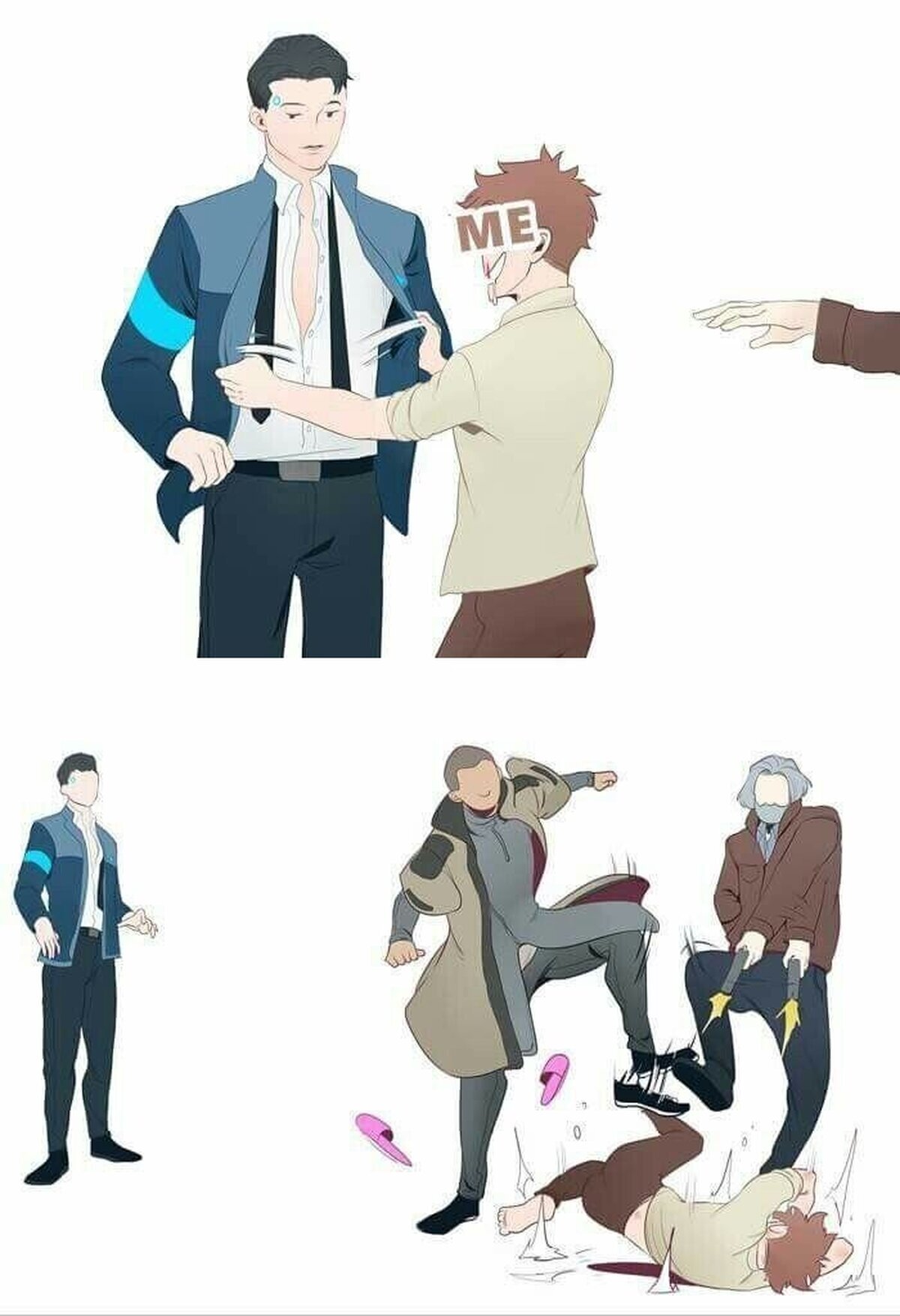 Resumen de todos los fanfics de Detroit: BH