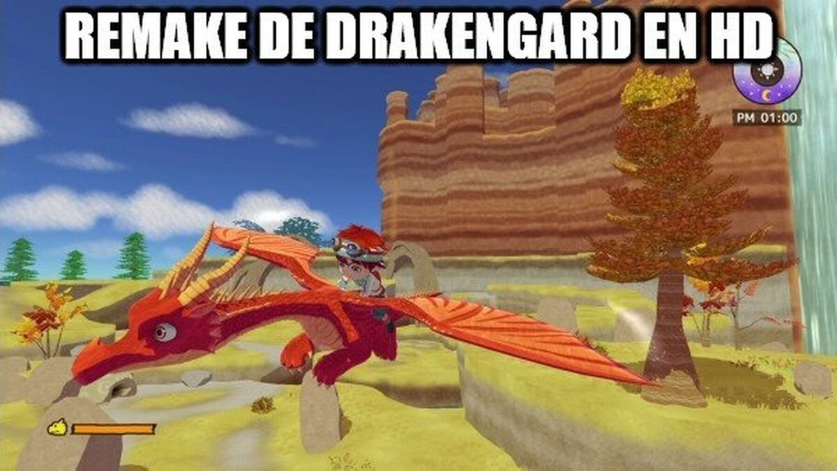 Este remake de Drakengard se me hace algo rarito