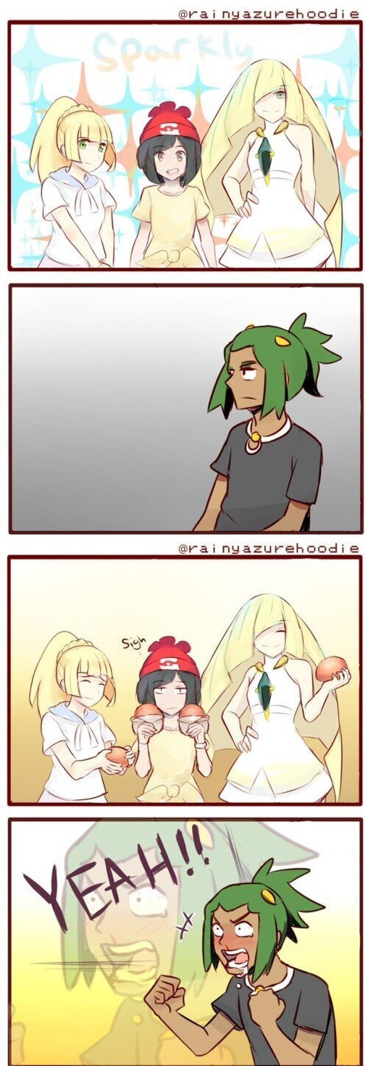 Tilo solo necesita una cosa para ser feliz , por rainyazurehoodie