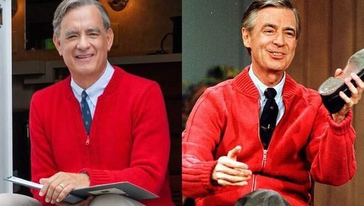 Señoras y Señores, Tom Hanks transformado en Fred Rogers para 'You Are My Friend'