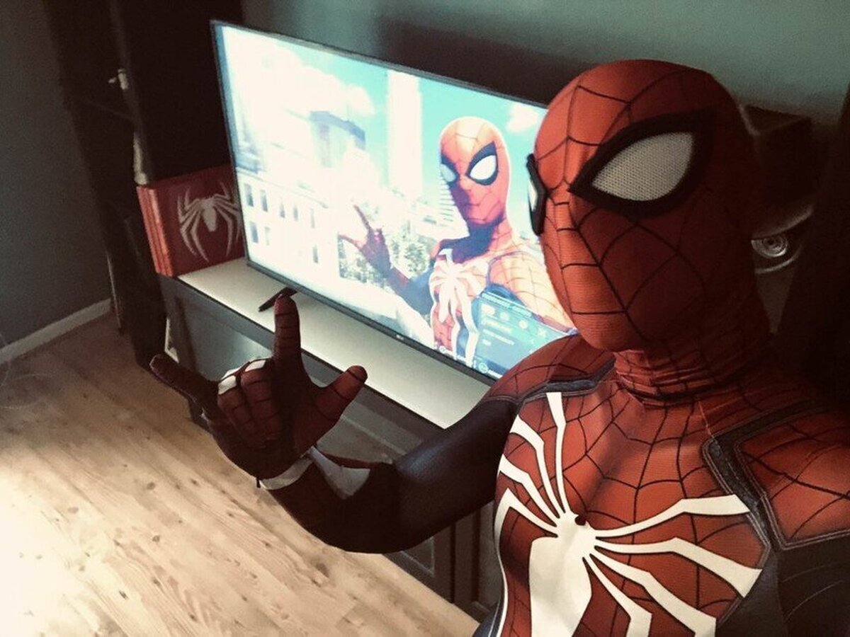 Incepction Spiderman PS4