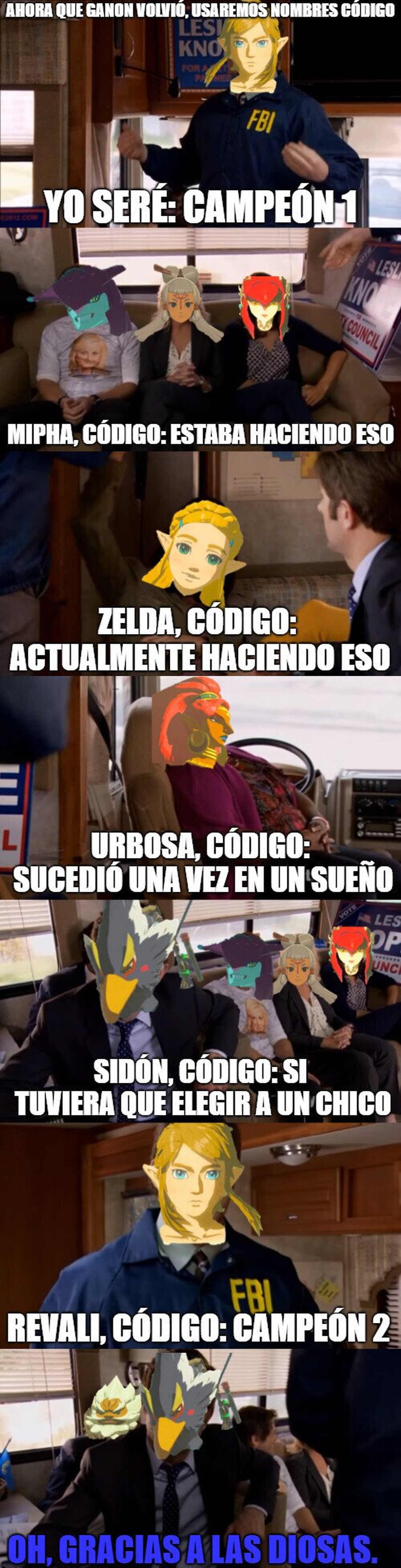 Los nombres código de Breath of the Wild