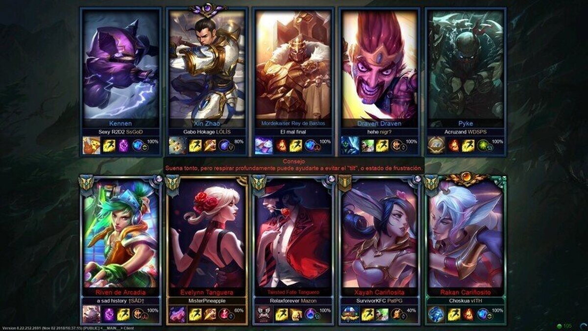 Cuando todo encaja en el LoL