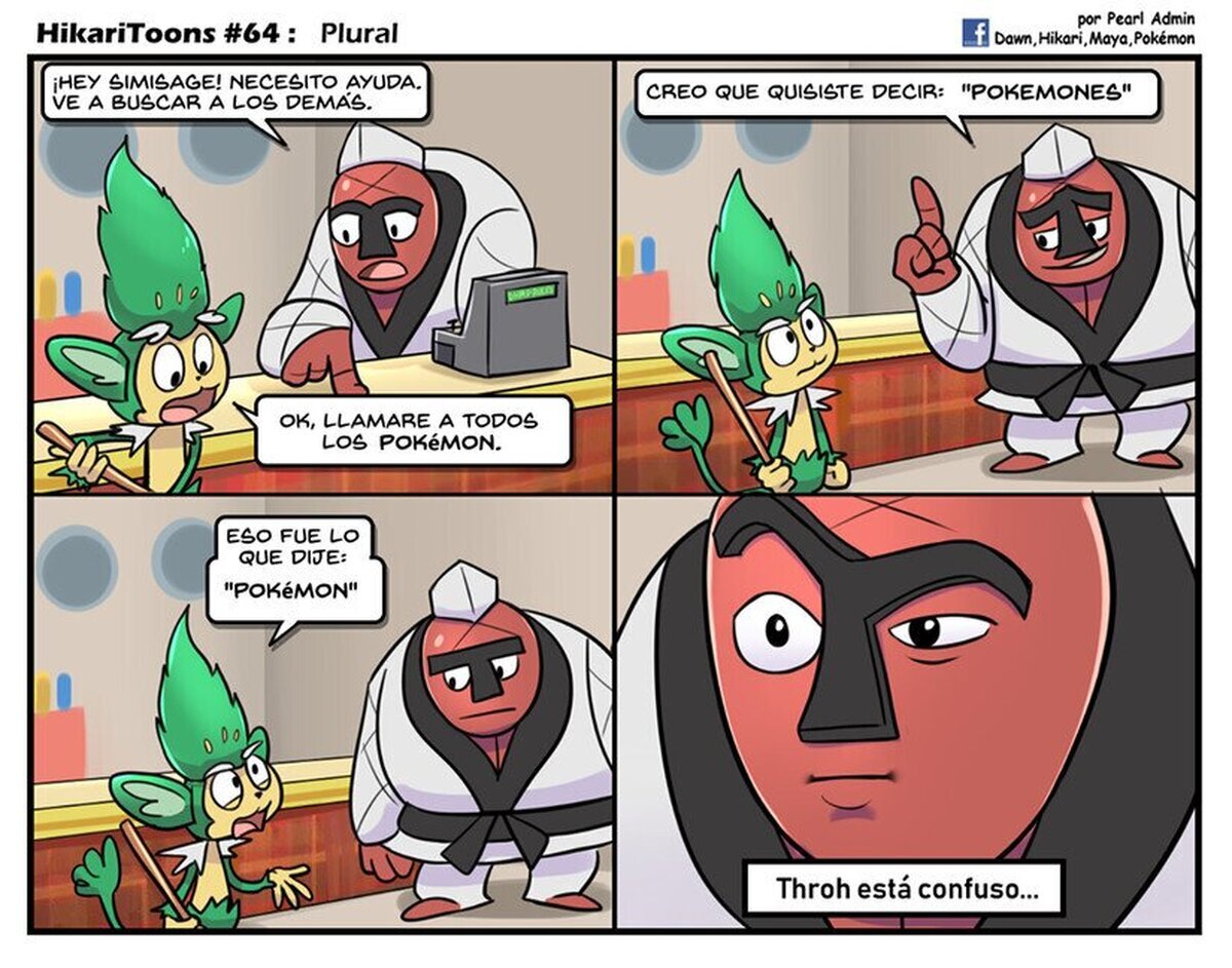 En plural ¿pokemon o pokemones? Por Pearl Admin
