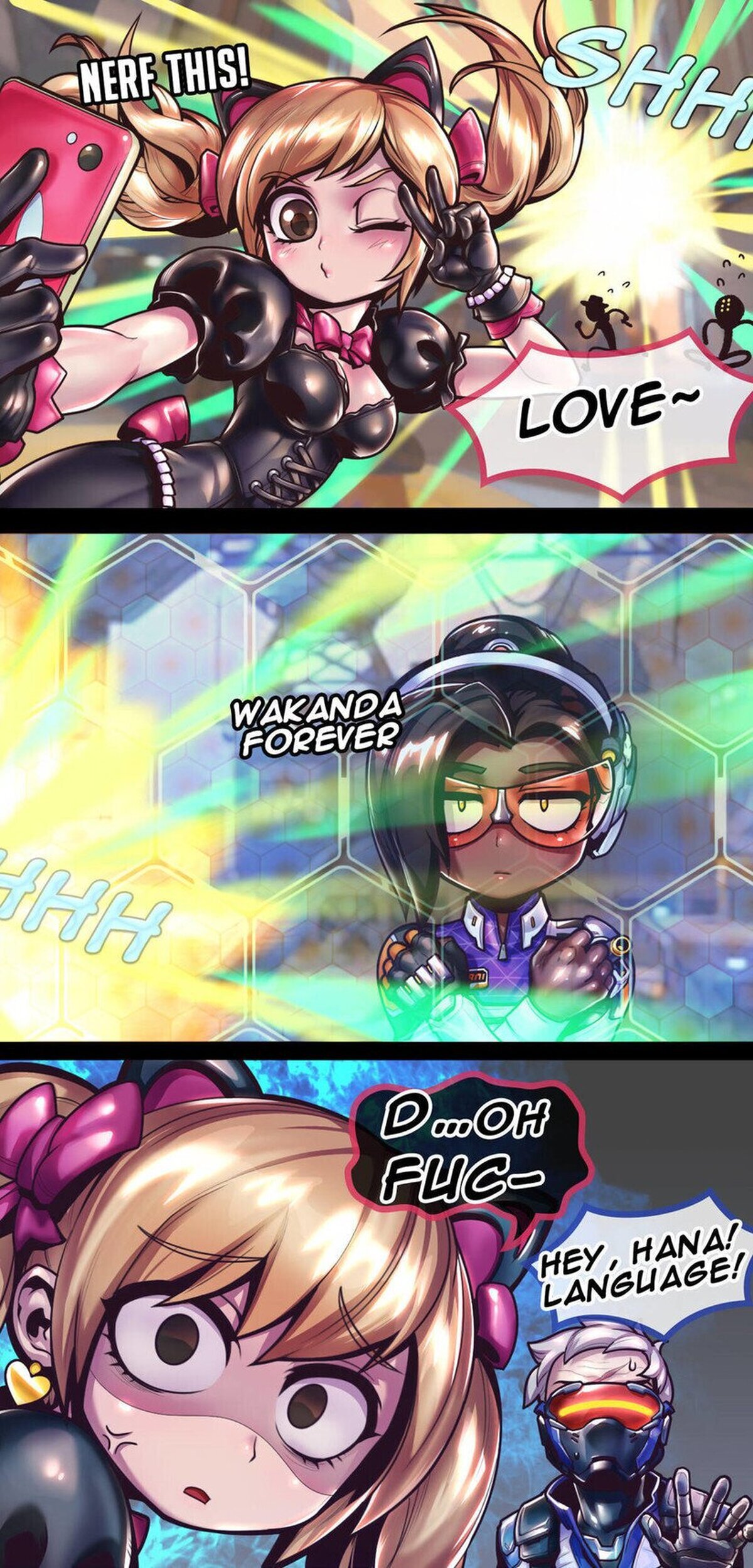 Symmetra supo donde actualizarse, por ptcrow