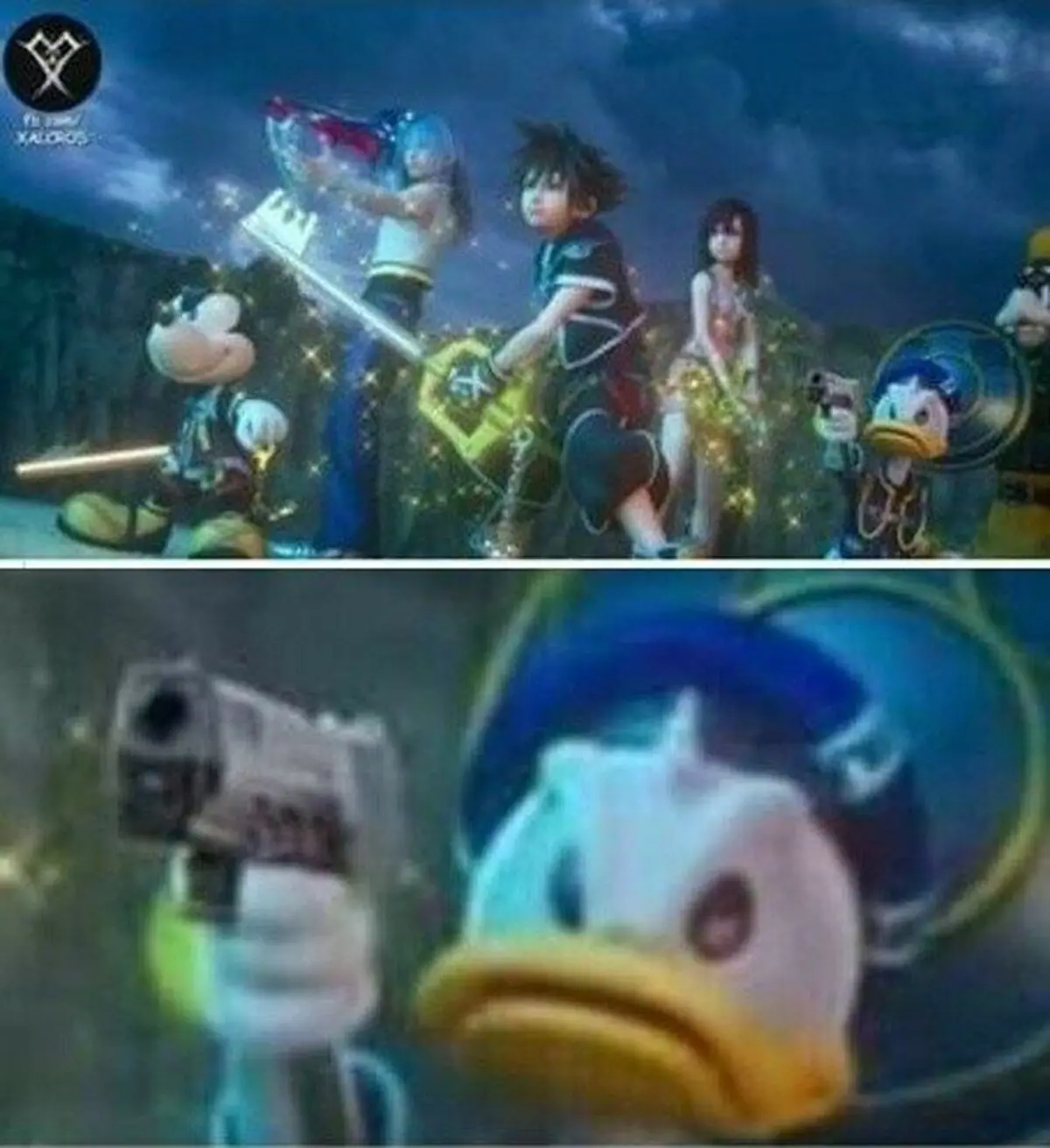 Donald se ha cansado de tantas tonterías 