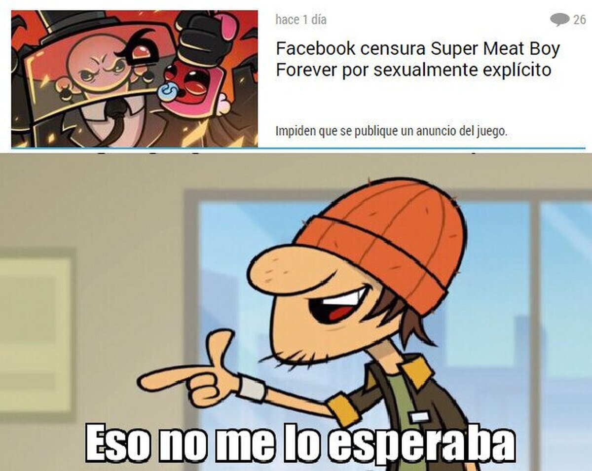 Lo que pasa cuando enseñas demasiada carne (ba dum tss)