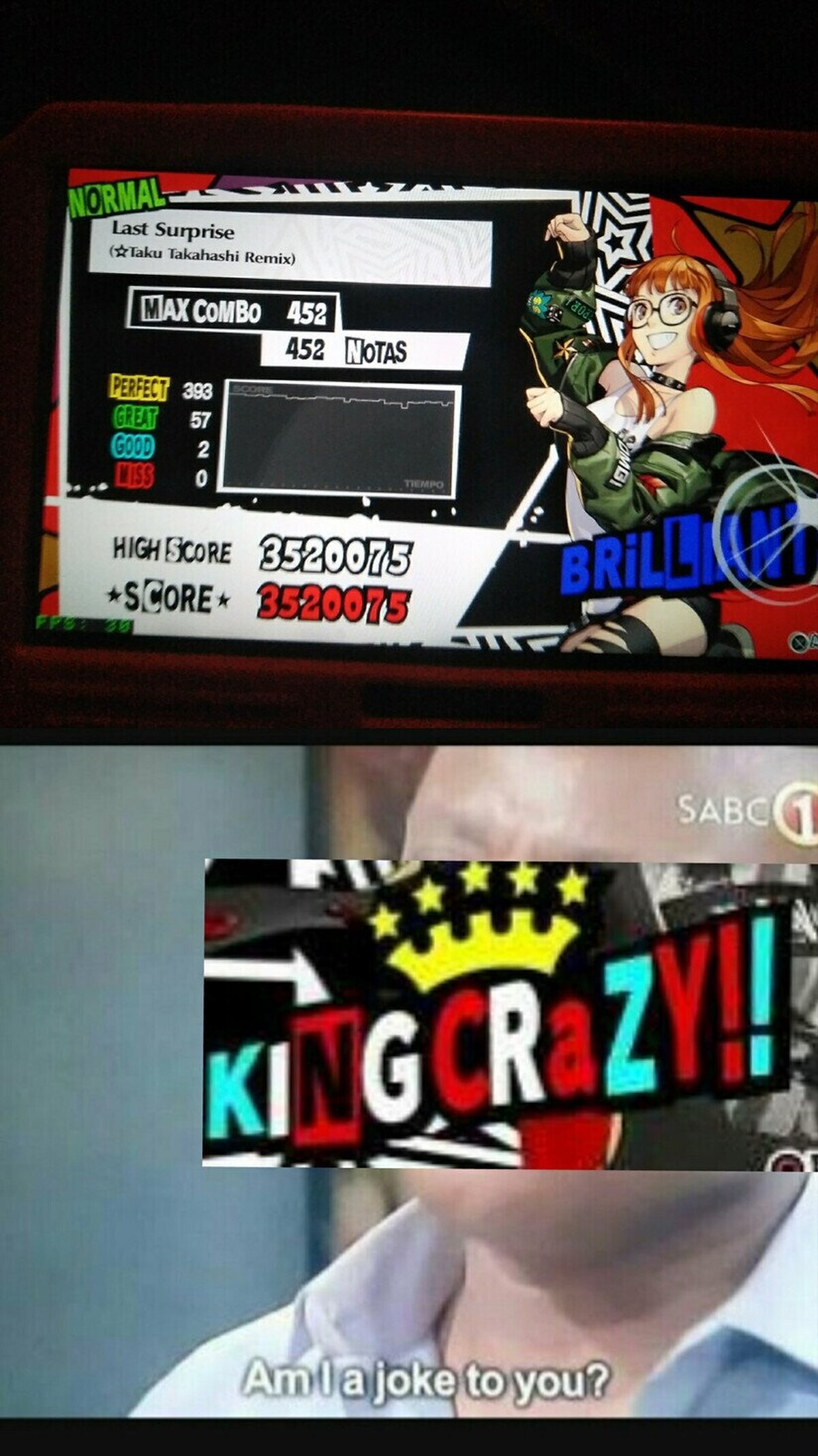 Cuando te quedas a poco de hacer un perfect