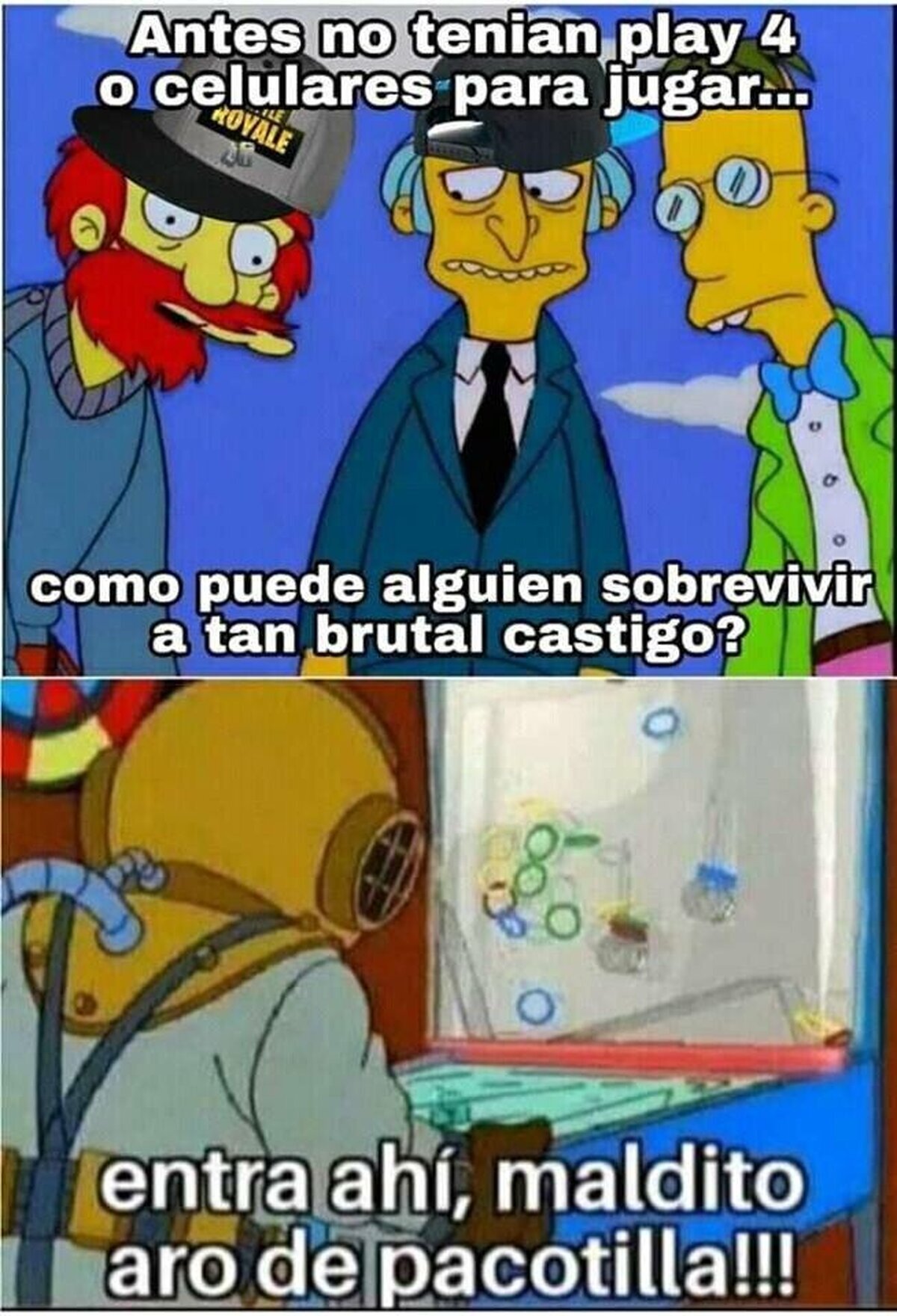 Los hombres de antes era hombres muy fuertes
