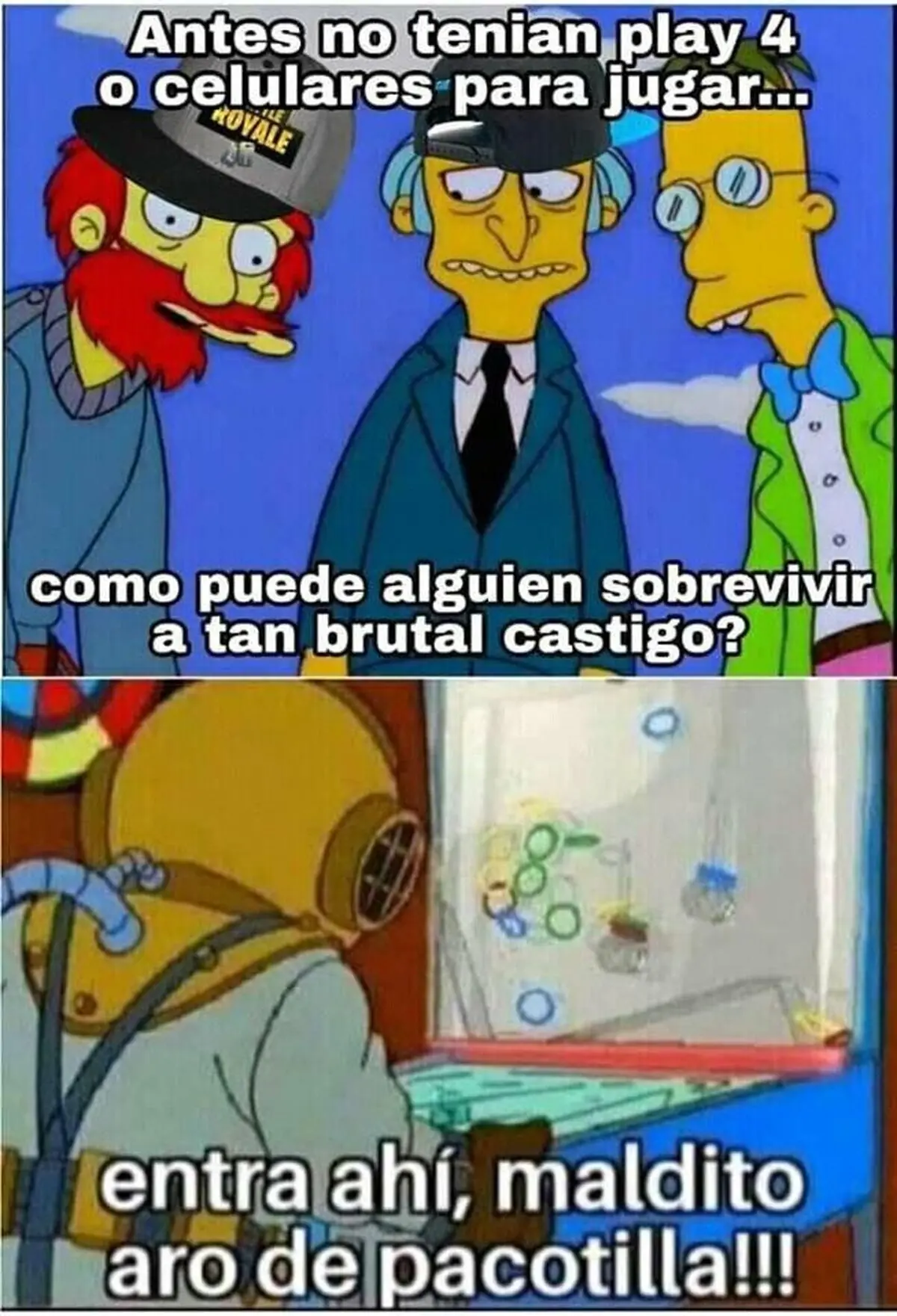 Los hombres de antes era hombres muy fuertes