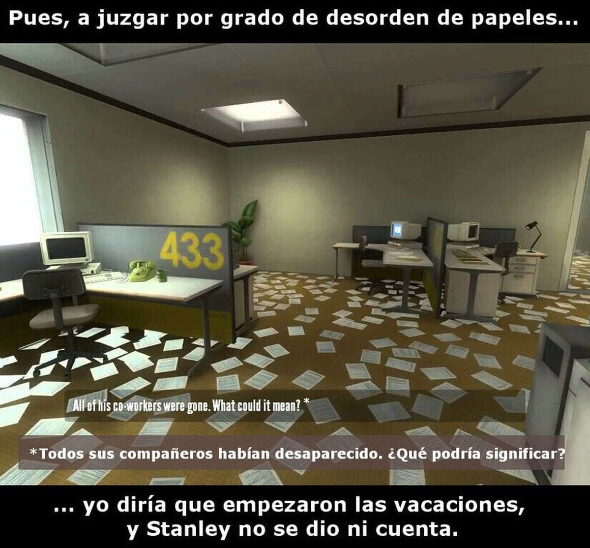 No saber en qué día se vive, nivel experto