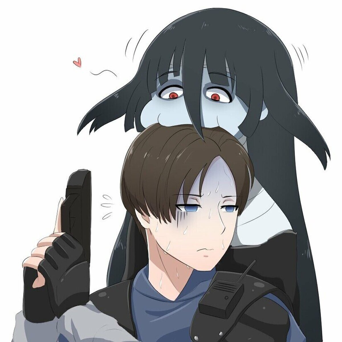 Cuando juegas a Resident Evil 2 y ves Zombieland Saga al mismo tiempo. Por Kei Cyanyan