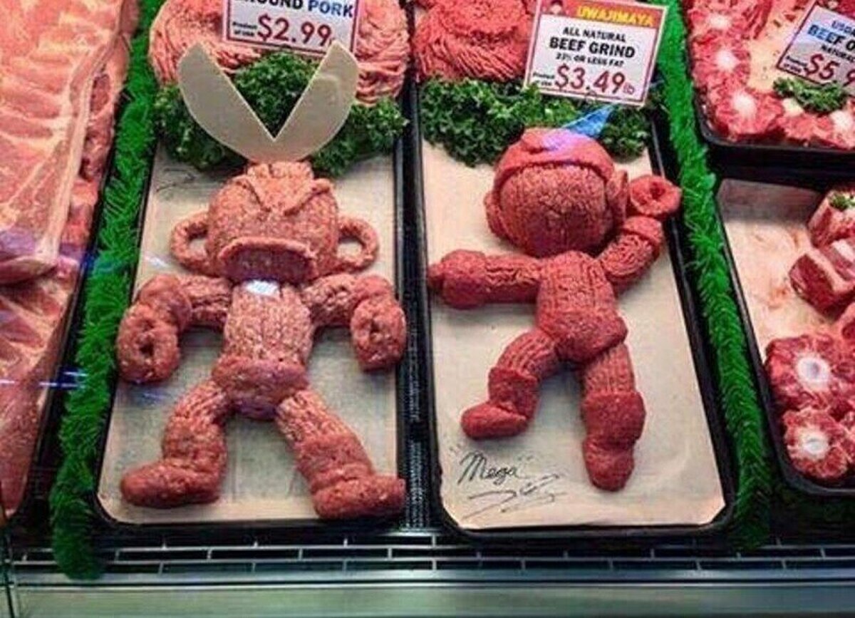 Alguien pasa mucho tiempo con Megaman (sorry, vegans)