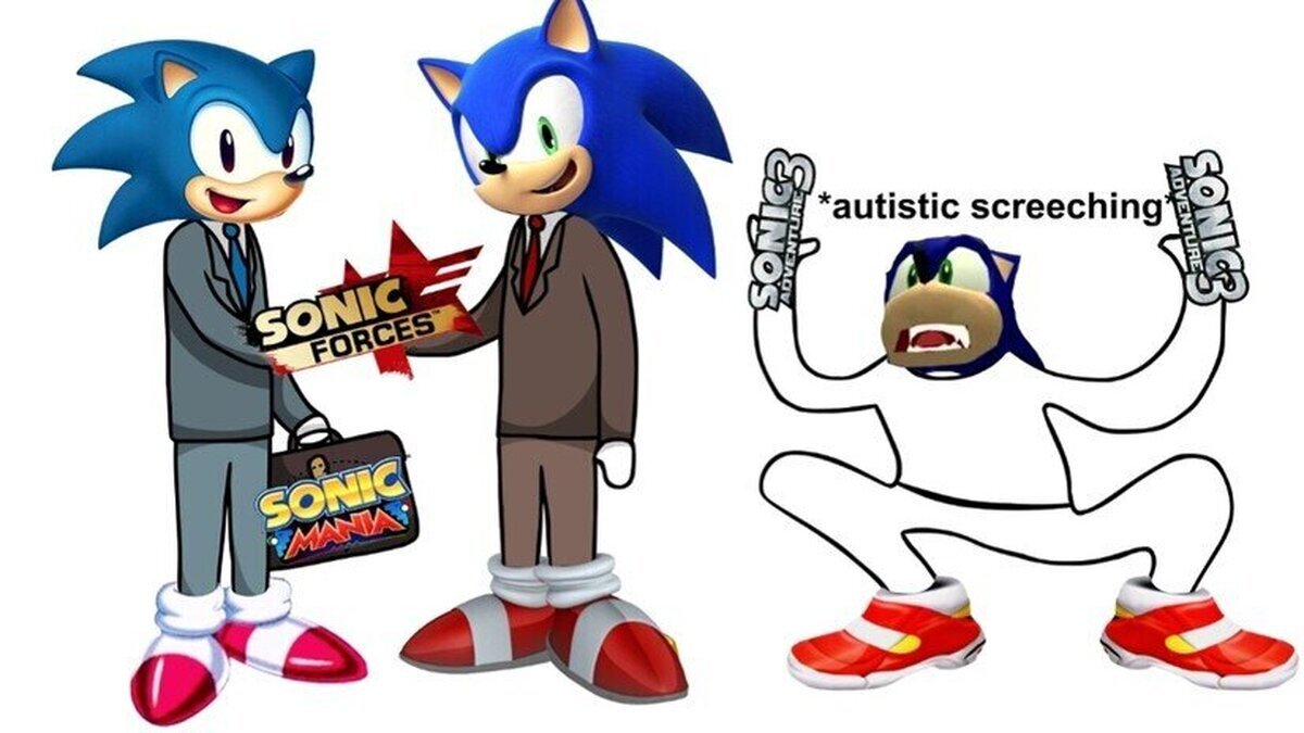 La Fanbase de sonic en este momento.