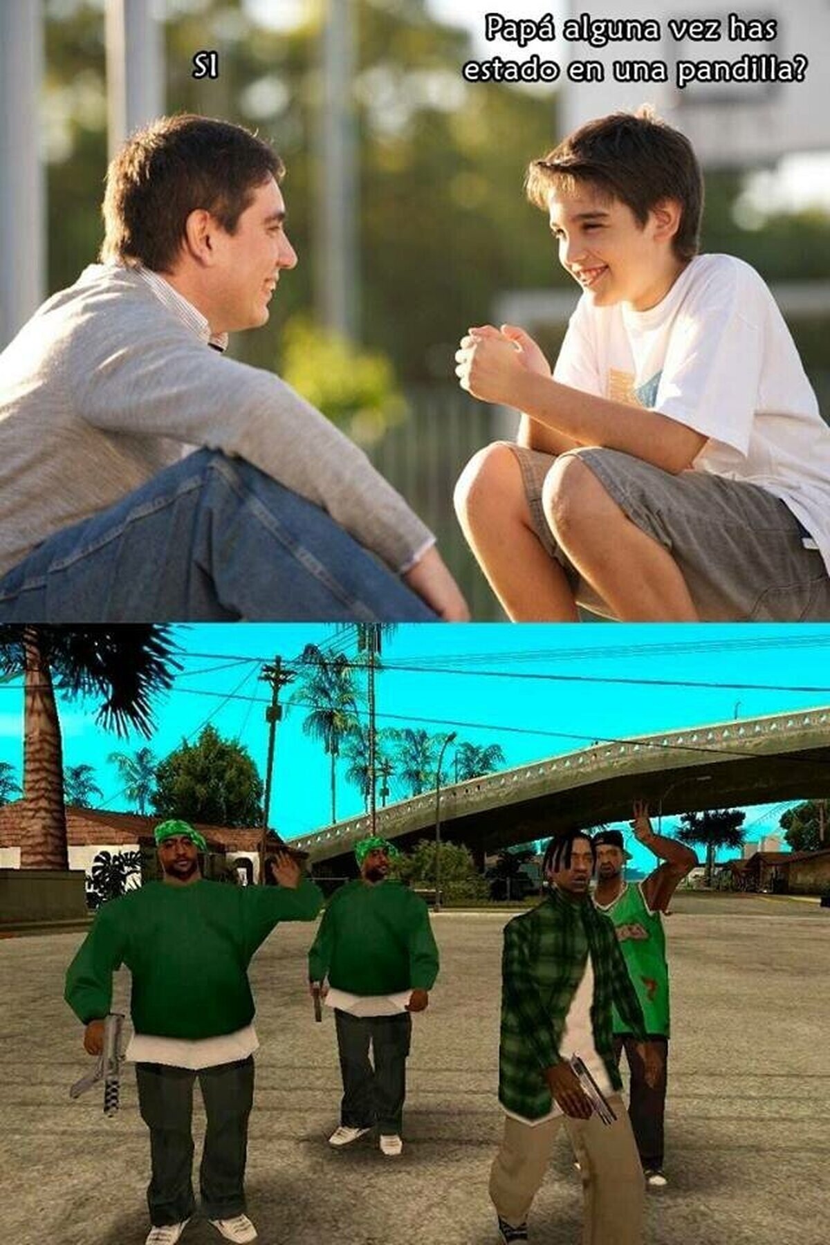 Y no solo eso hijo, yo era el jefe