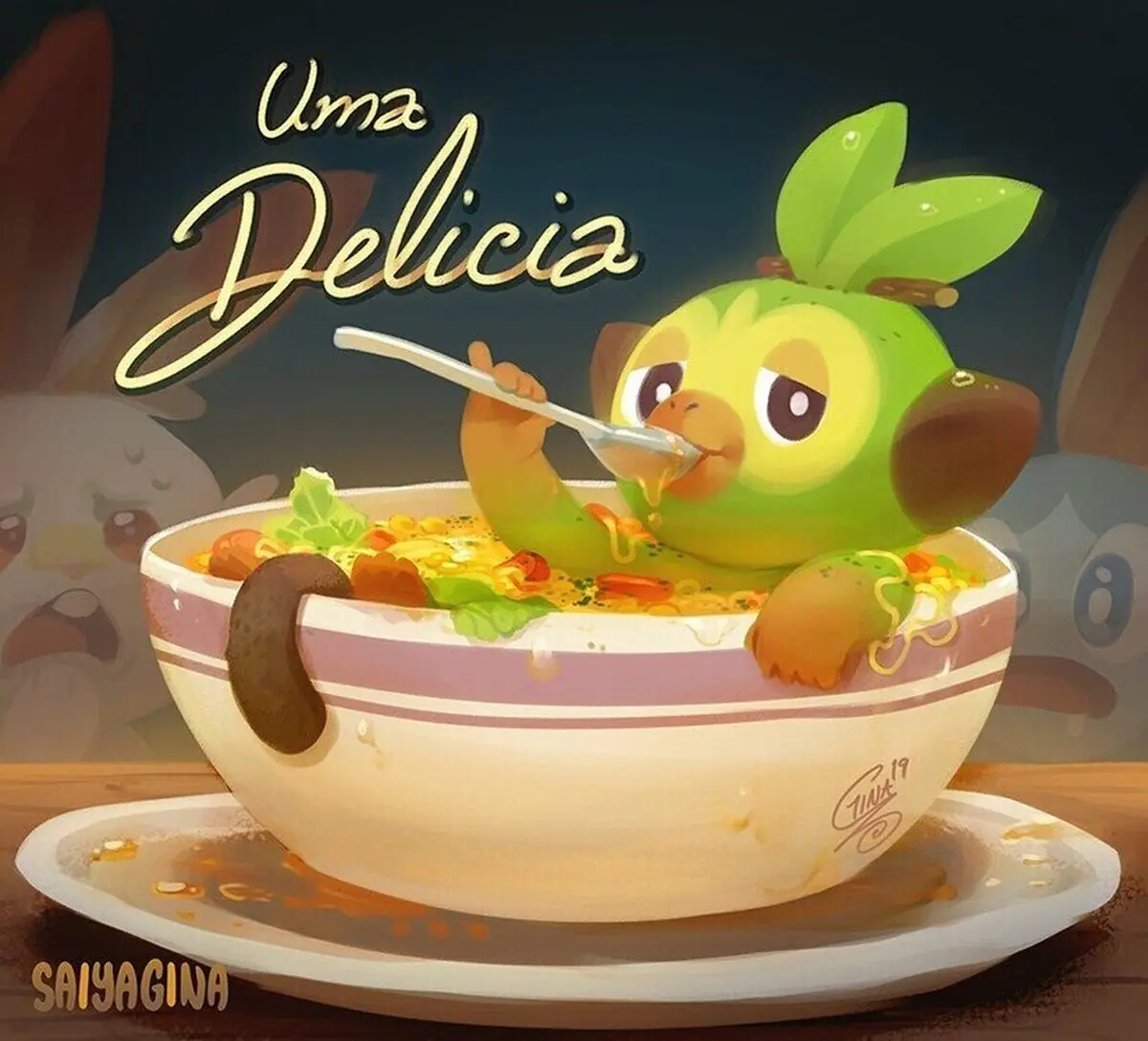 Sopa do Macaco [vía @SaiyaGina en Twitter]