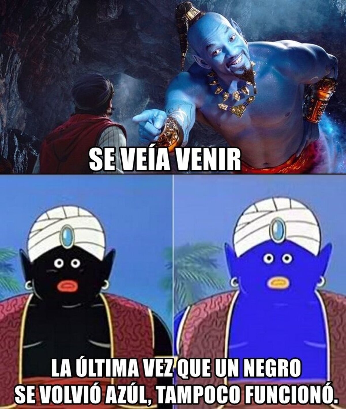 ¿Y qué es esta manía de cambiarle el color a los actores?