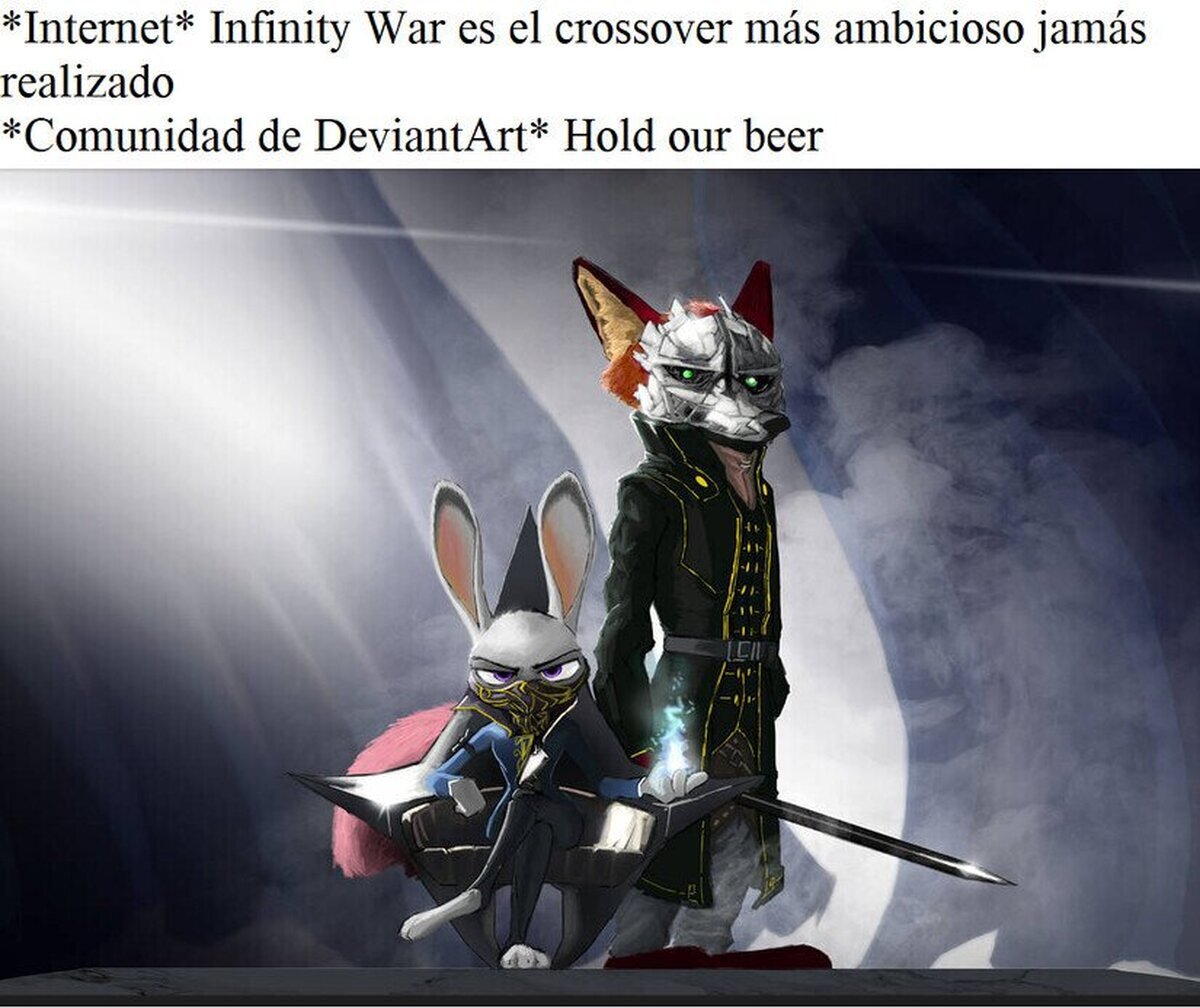 Un crossover que nadie se esperaba ni pidió