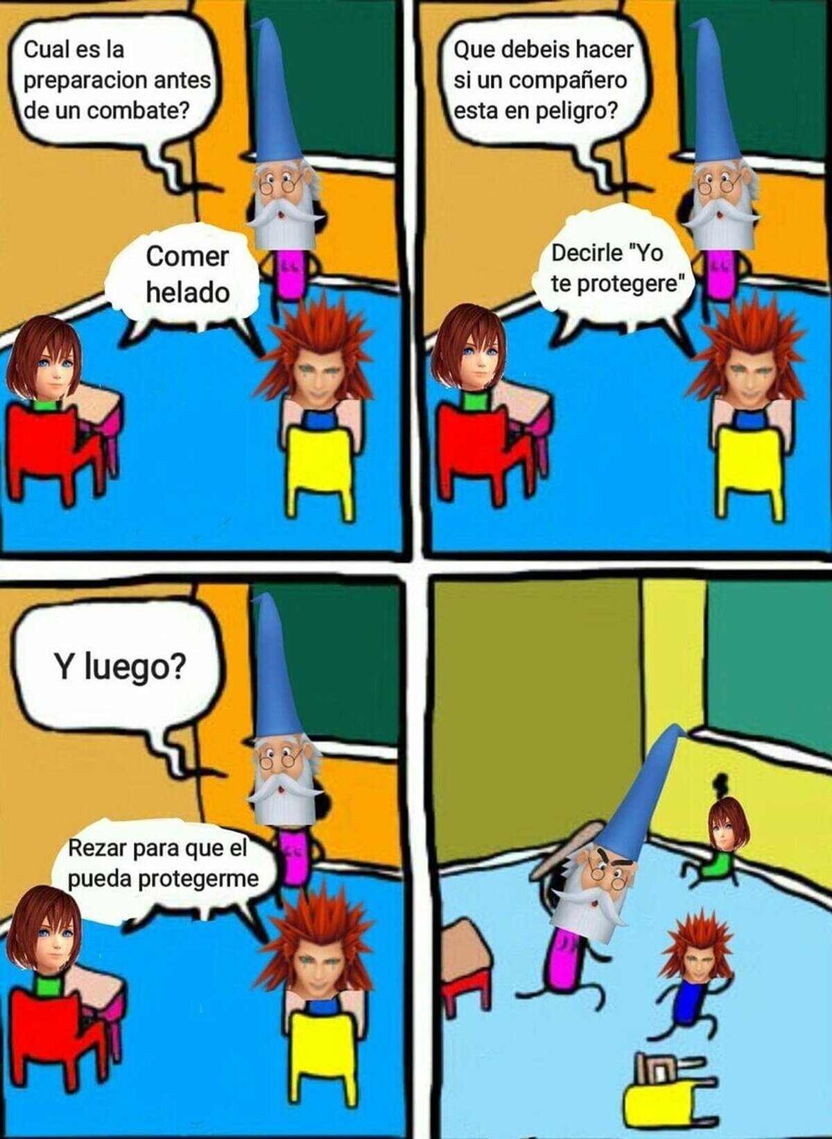El entrenamiento de Lea y Kairi