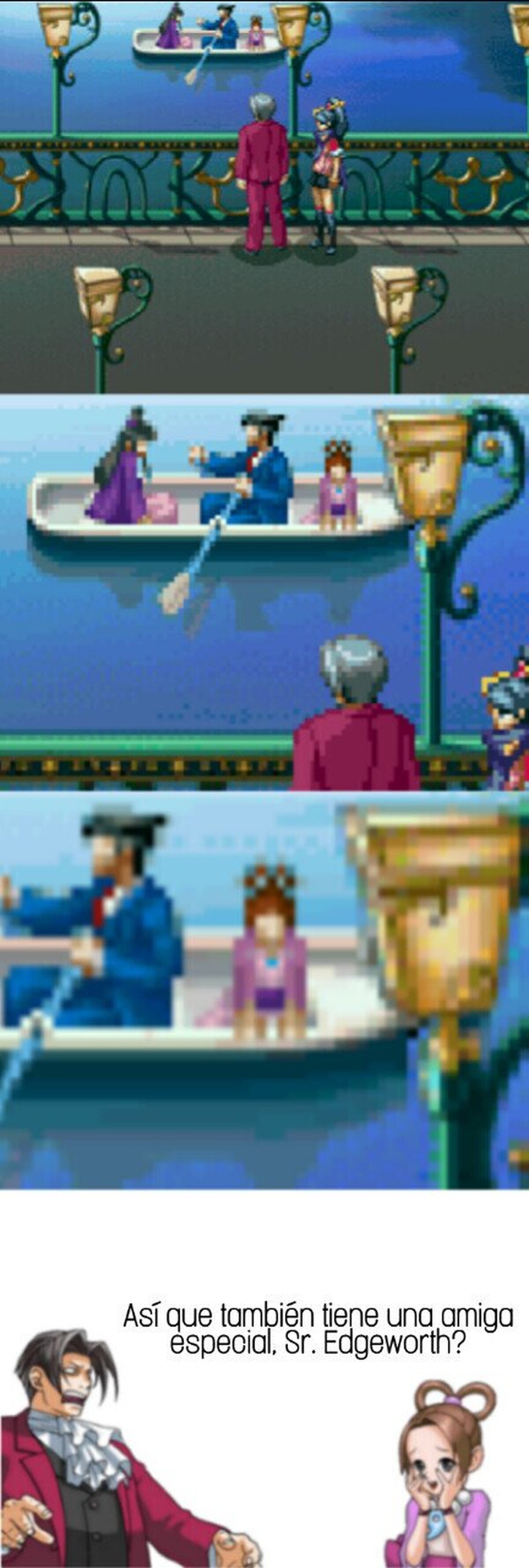 Miles Edgeworth, ya sabes lo que te espera