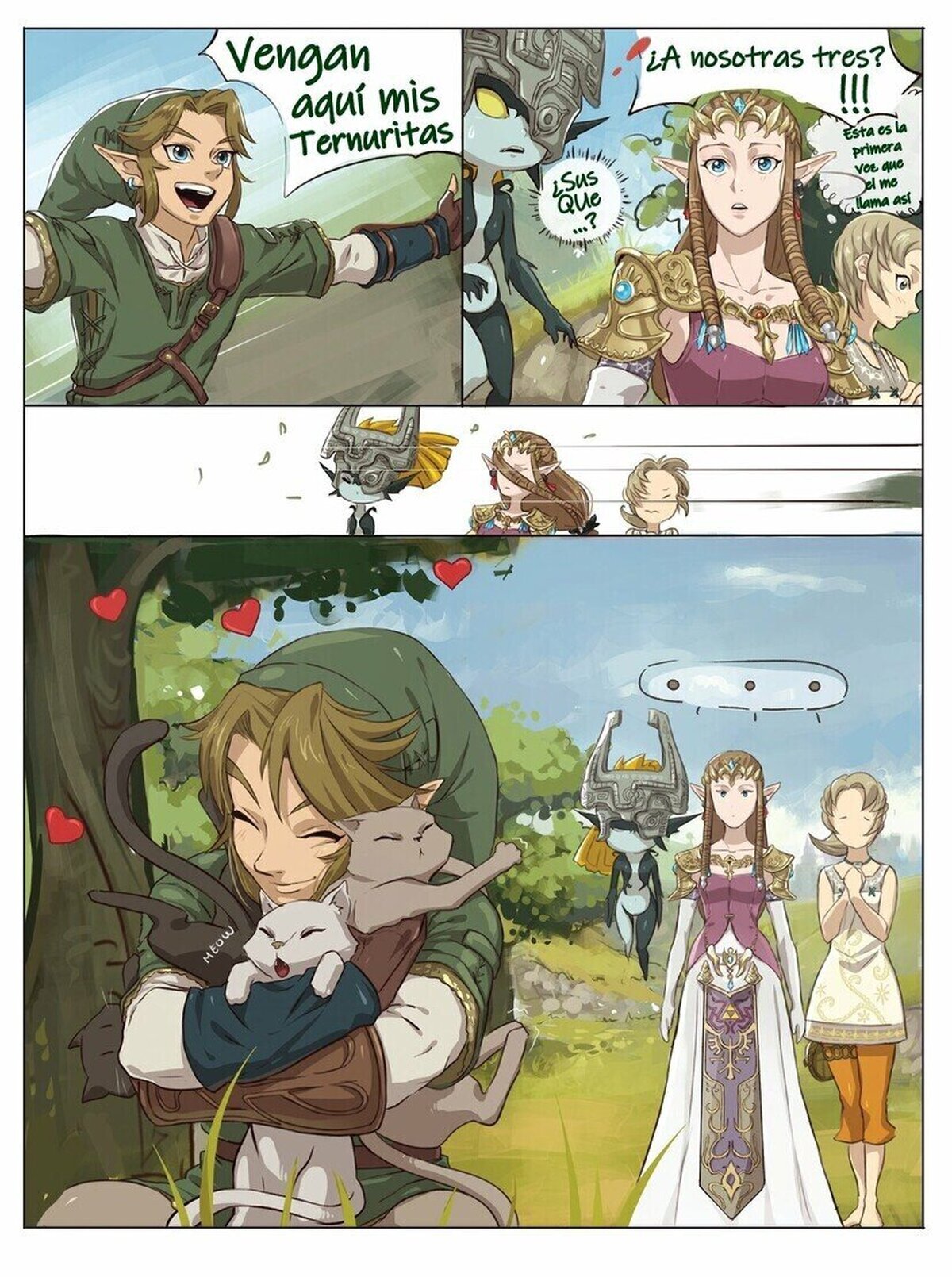 En la Twilight Princess hay un gato que te paga 200 rupias cada vez que hablas con el, de hay su amo
