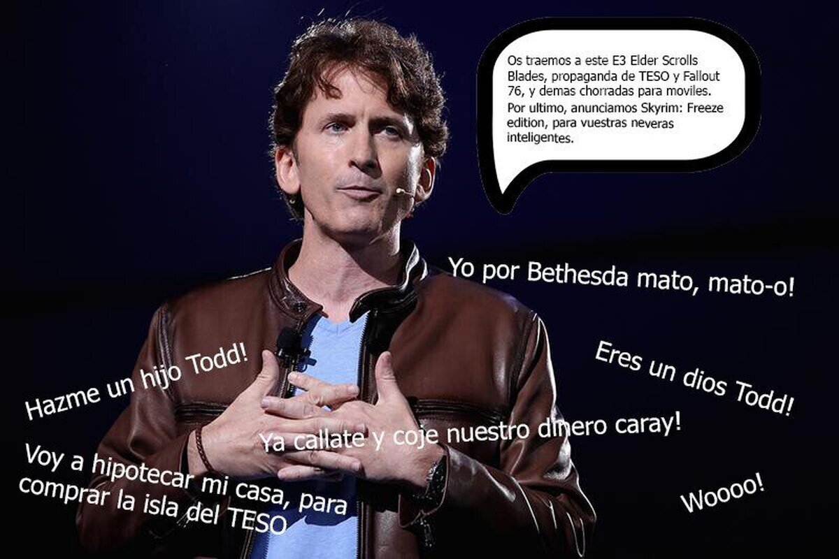 Literalmente a cada cosa que decian en el E3 de Bethesda