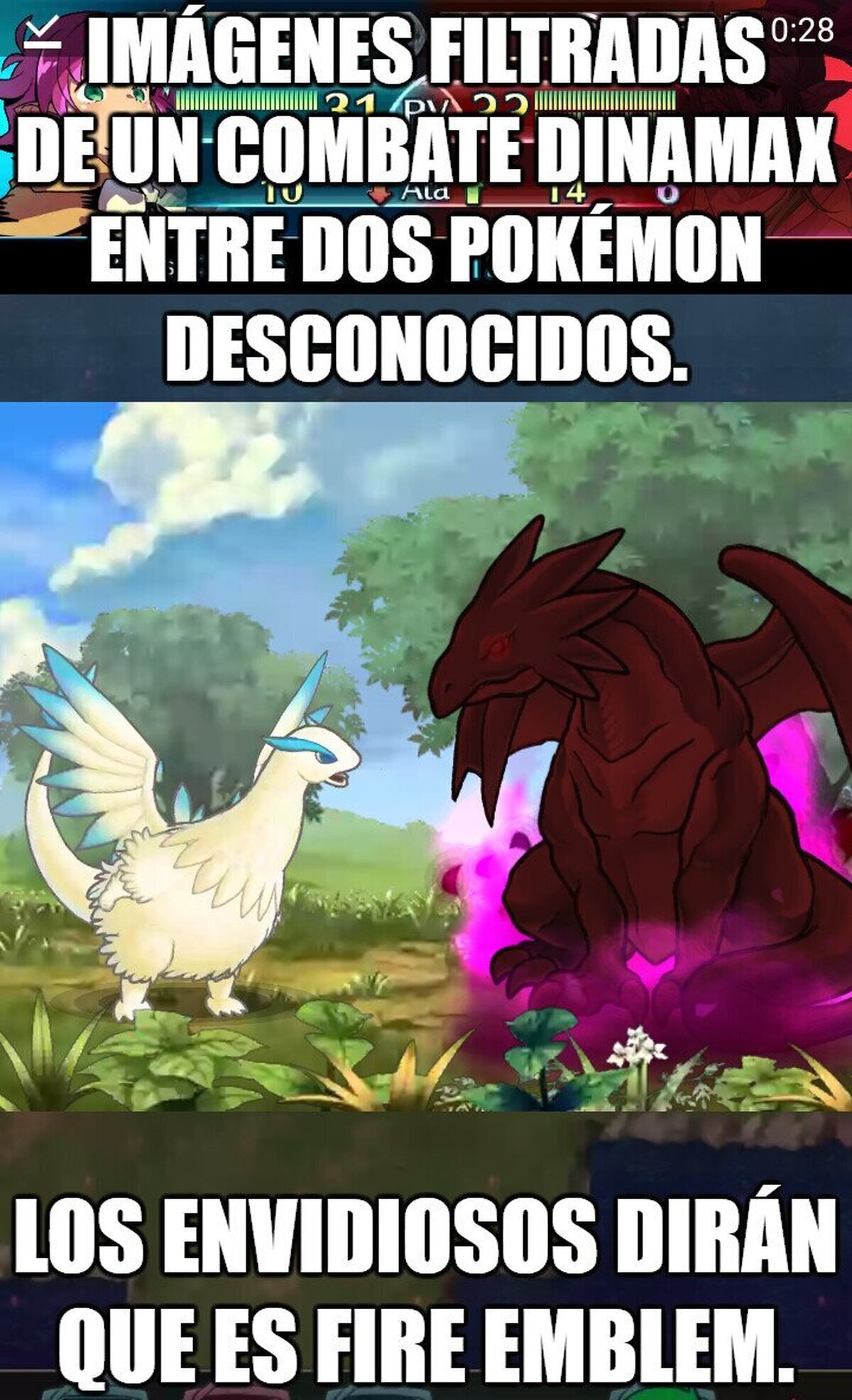 Pues el Dinamax no se ve mal...