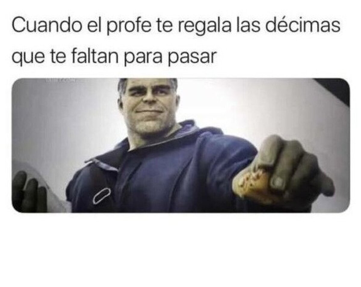 Un abrazo por esos profes