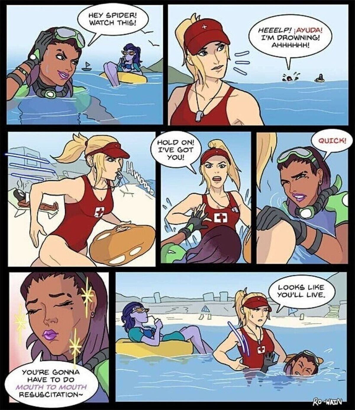Por favor sálveme. Por Ro-Wain