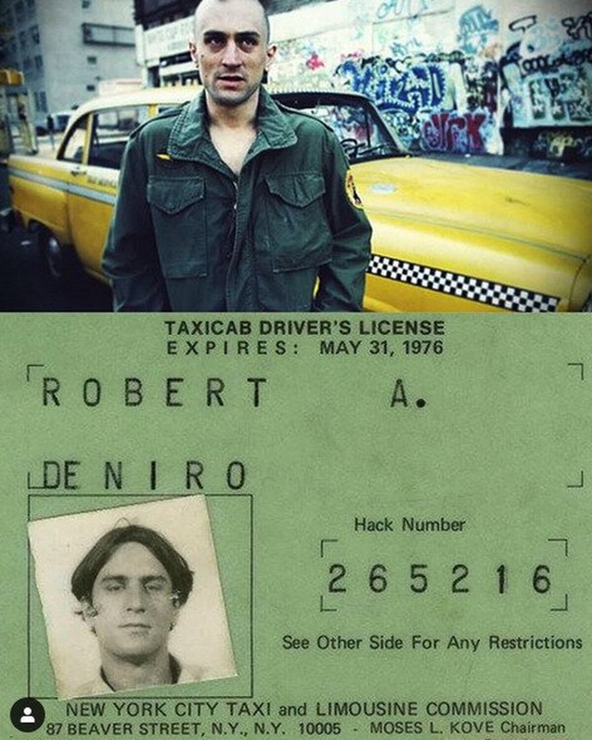 ¿Sabías que para meterse en el papel trabajó de taxista durante un mes?