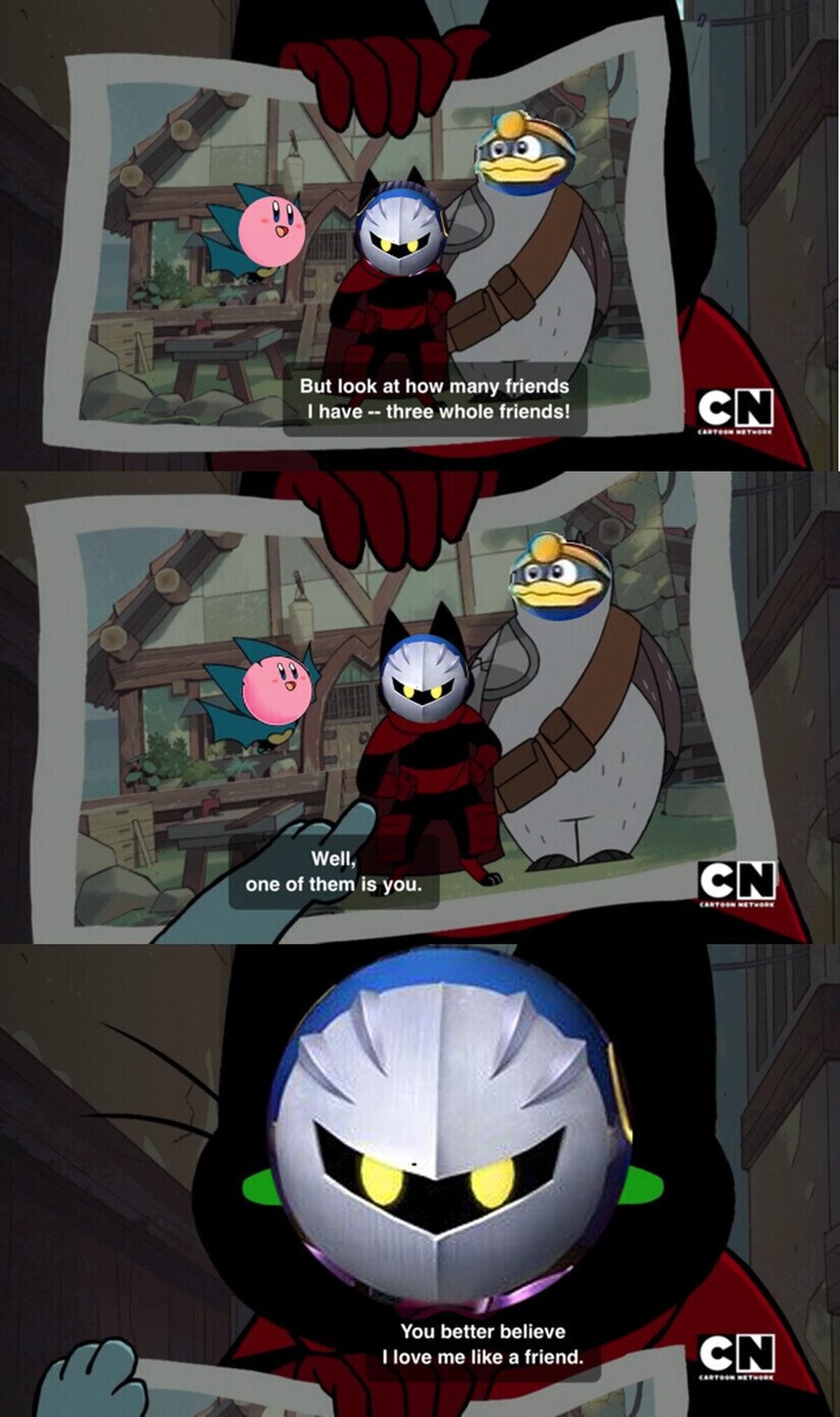 Ni siquiera creo que Dedede le cuente como amigo