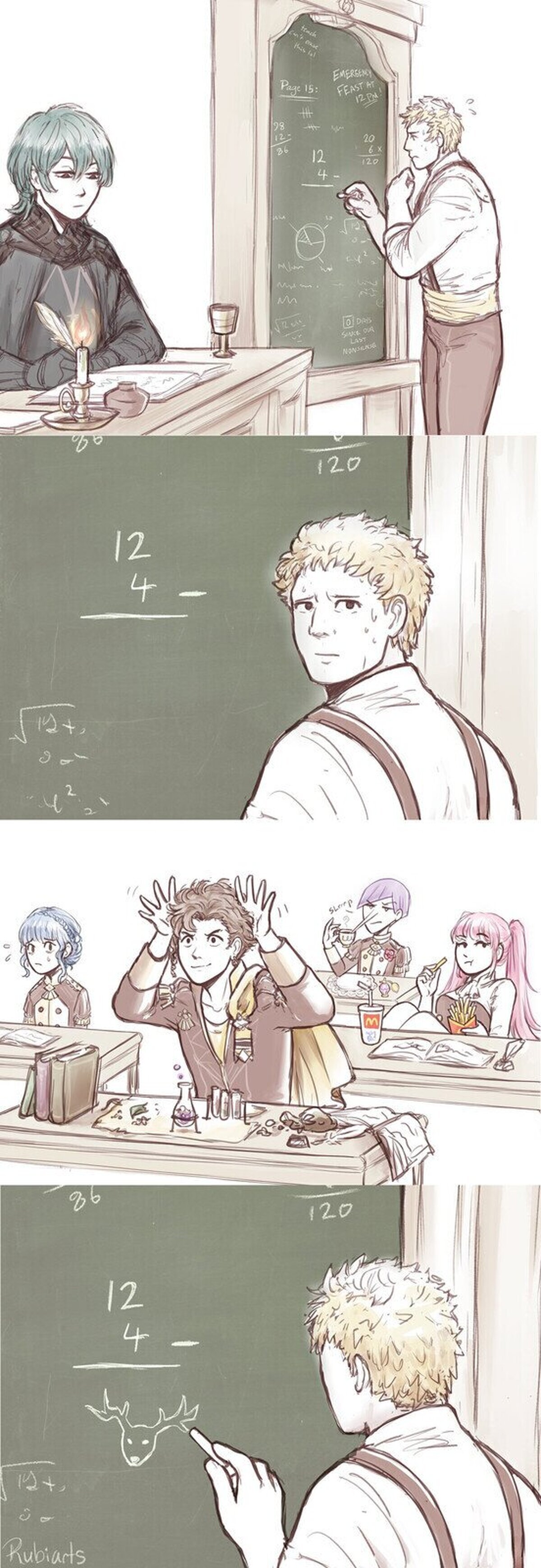 Las matemáticas no son lo tuyo, Raphael