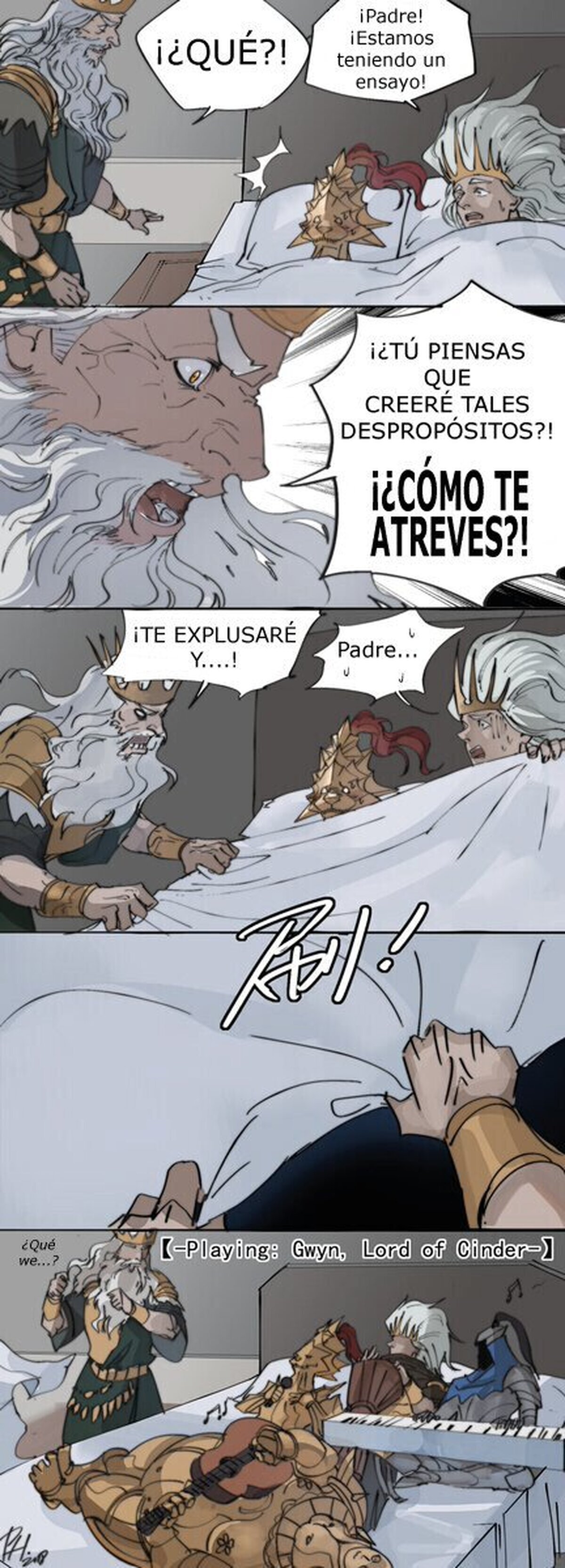 ¡Padre, no es lo que parece!